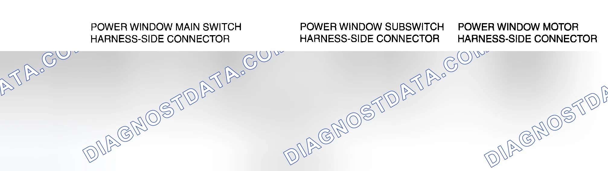 Scheme 8: NO. 1 DOOR GLASS DOES NOT MOVE UP AND DOWN IN AUTOMATIC MODE