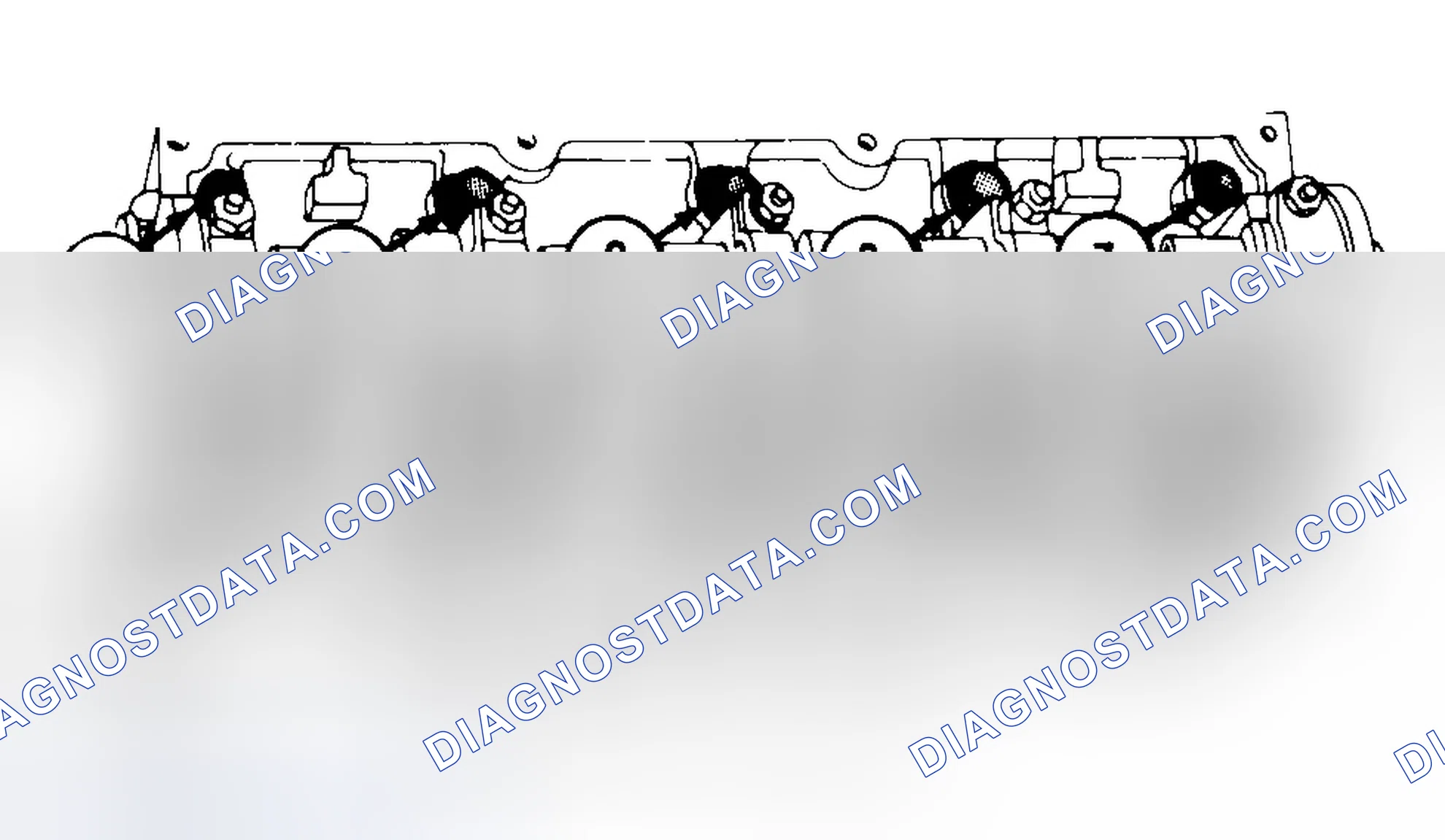 Scheme 7: Typical Cylinder Head Tightening or Loosening Sequence