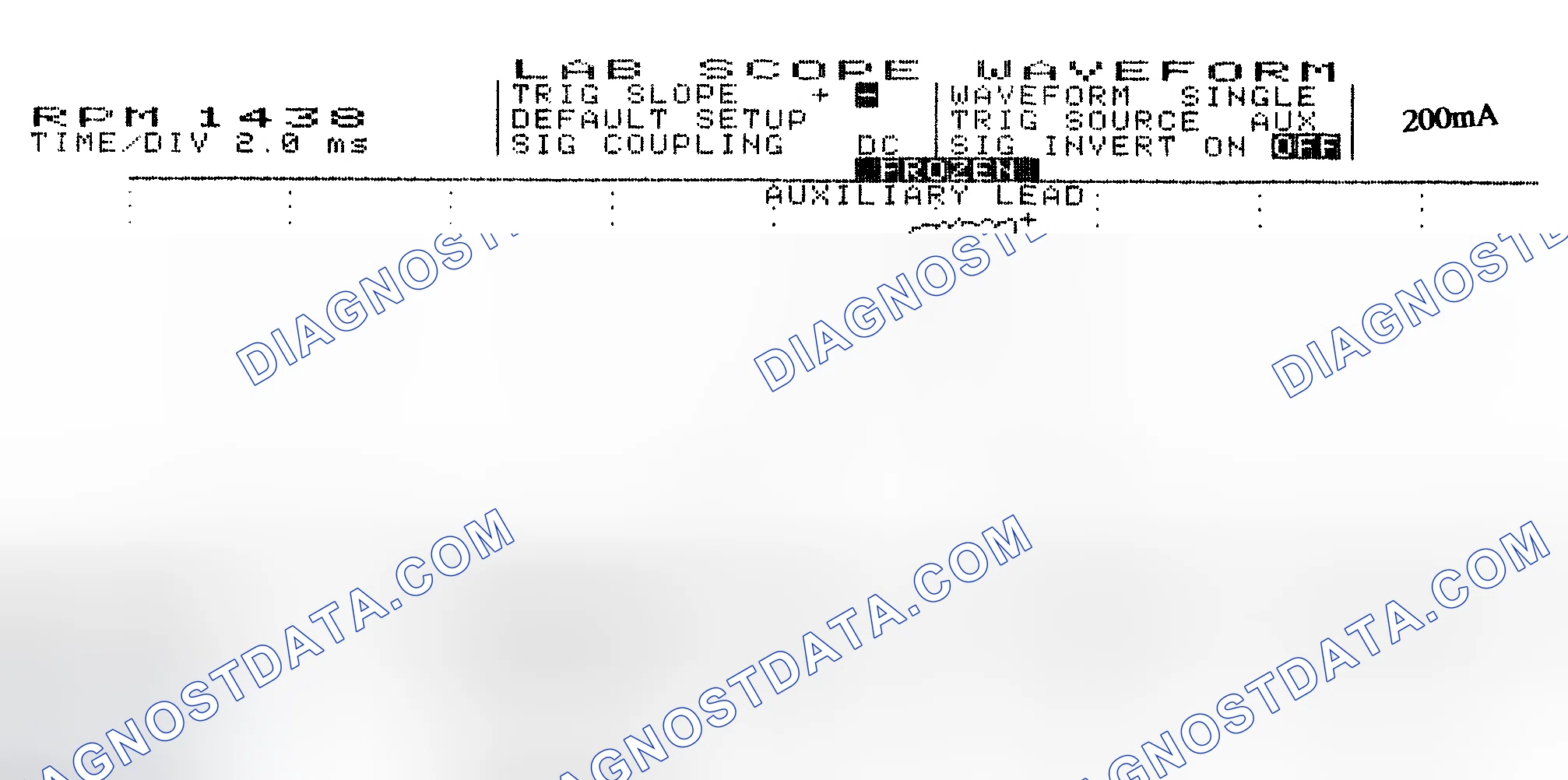 Scheme 15: Single Injector w/Normal Current Flow - Current Pattern