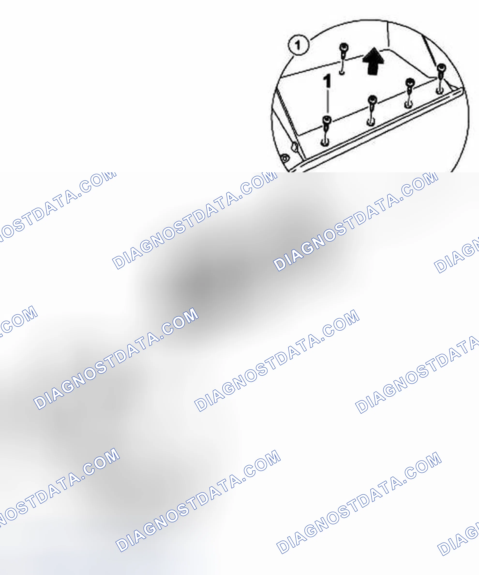 Scheme 28: Removing lid for glove compartment