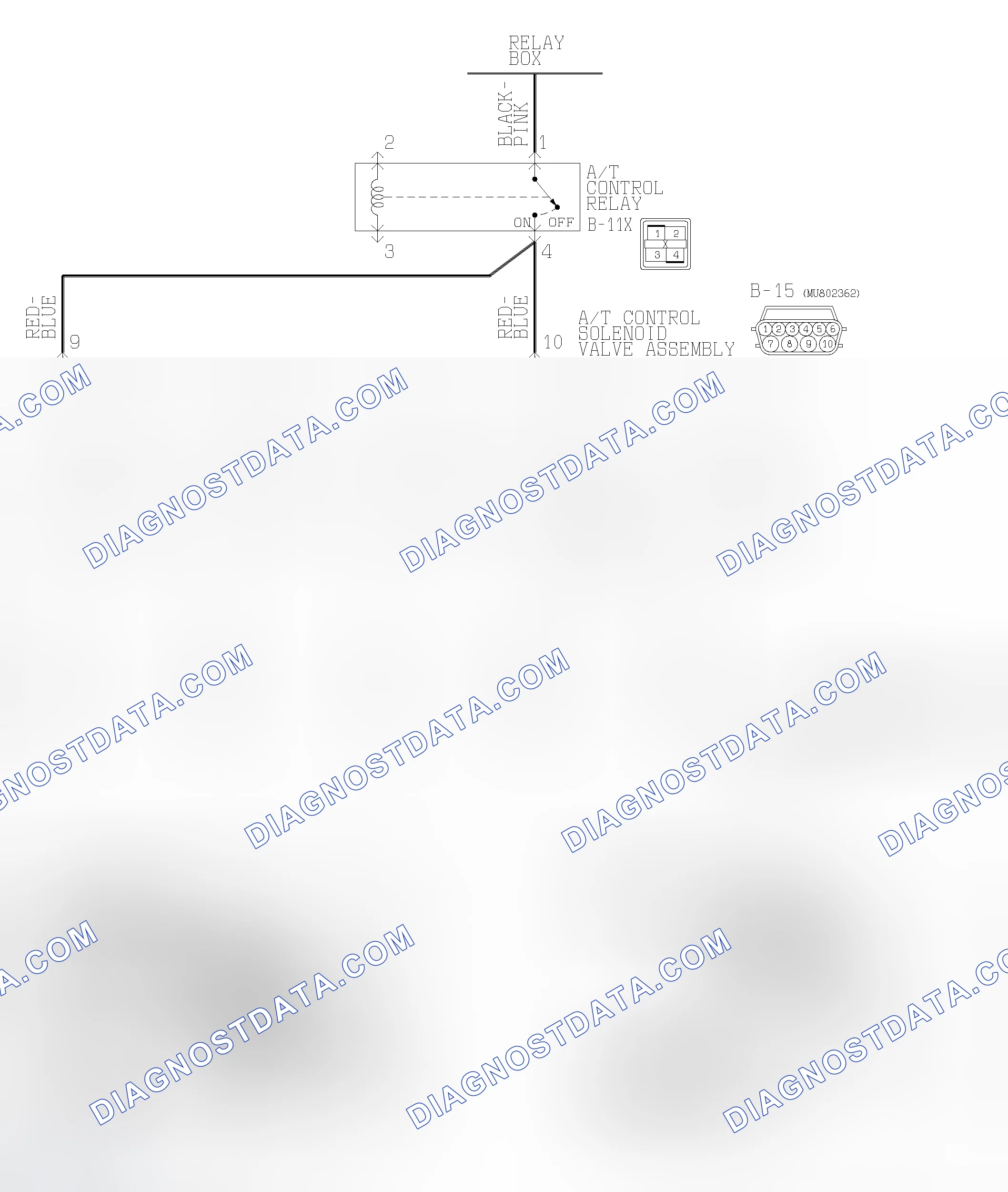 Scheme 498: DTC 31: Low-Reverse Solenoid Valve System
