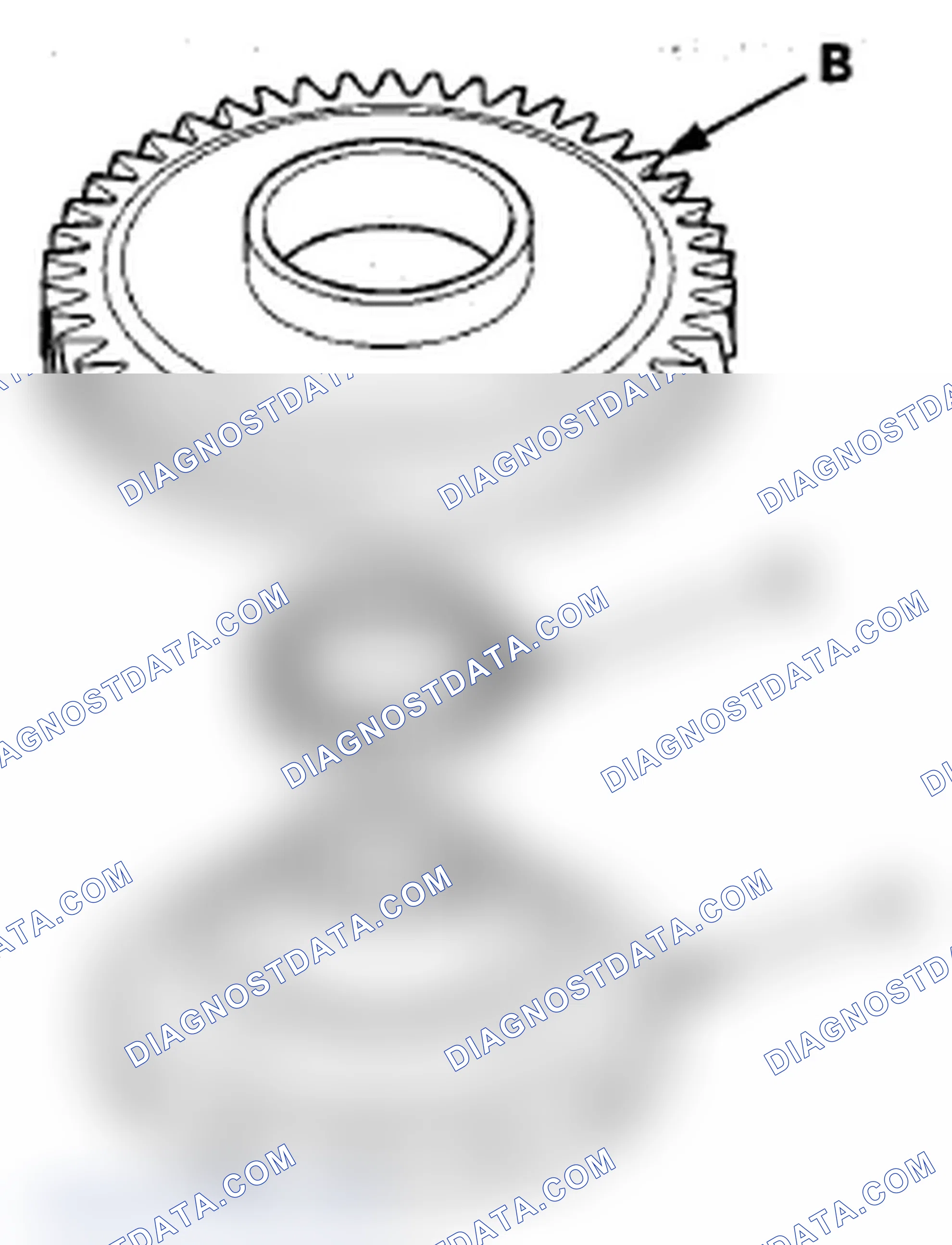 Scheme 512: 1st Gear One-Way Clutch Inspection