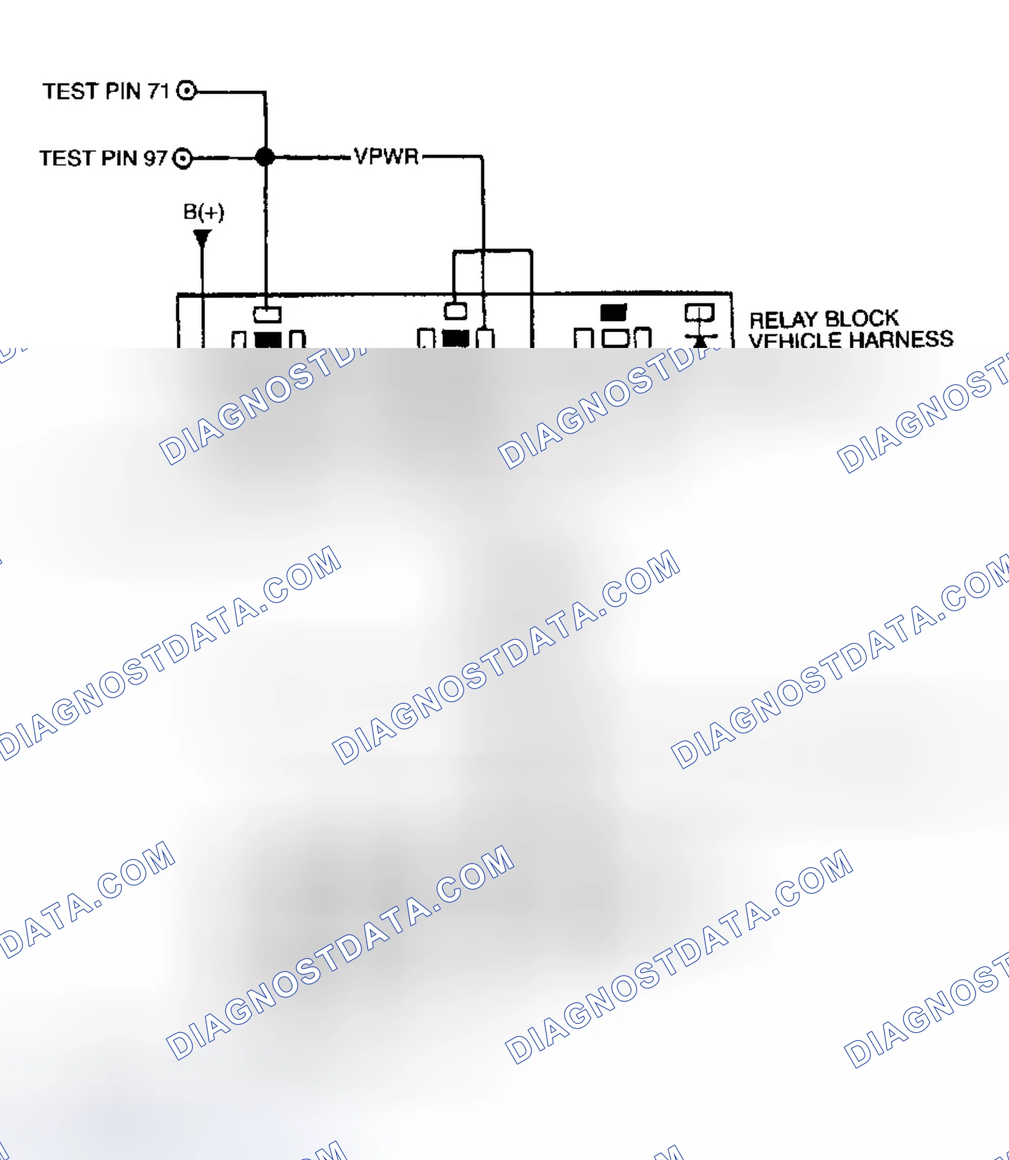 Scheme 154: Fuel Shutoff System Test Circuit & Connector Terminals