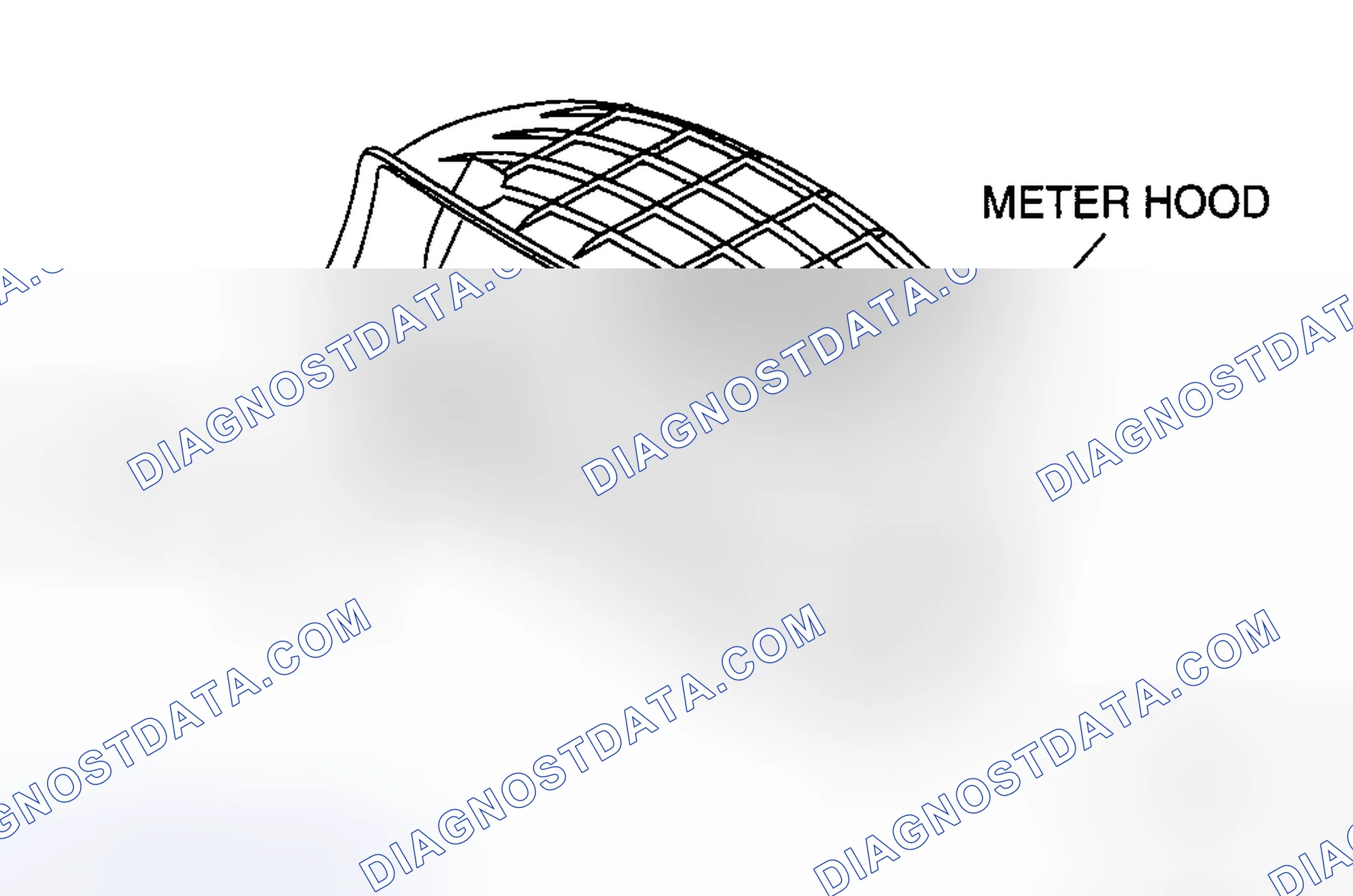 Scheme 40: METER HOOD REMOVAL/INSTALLATION