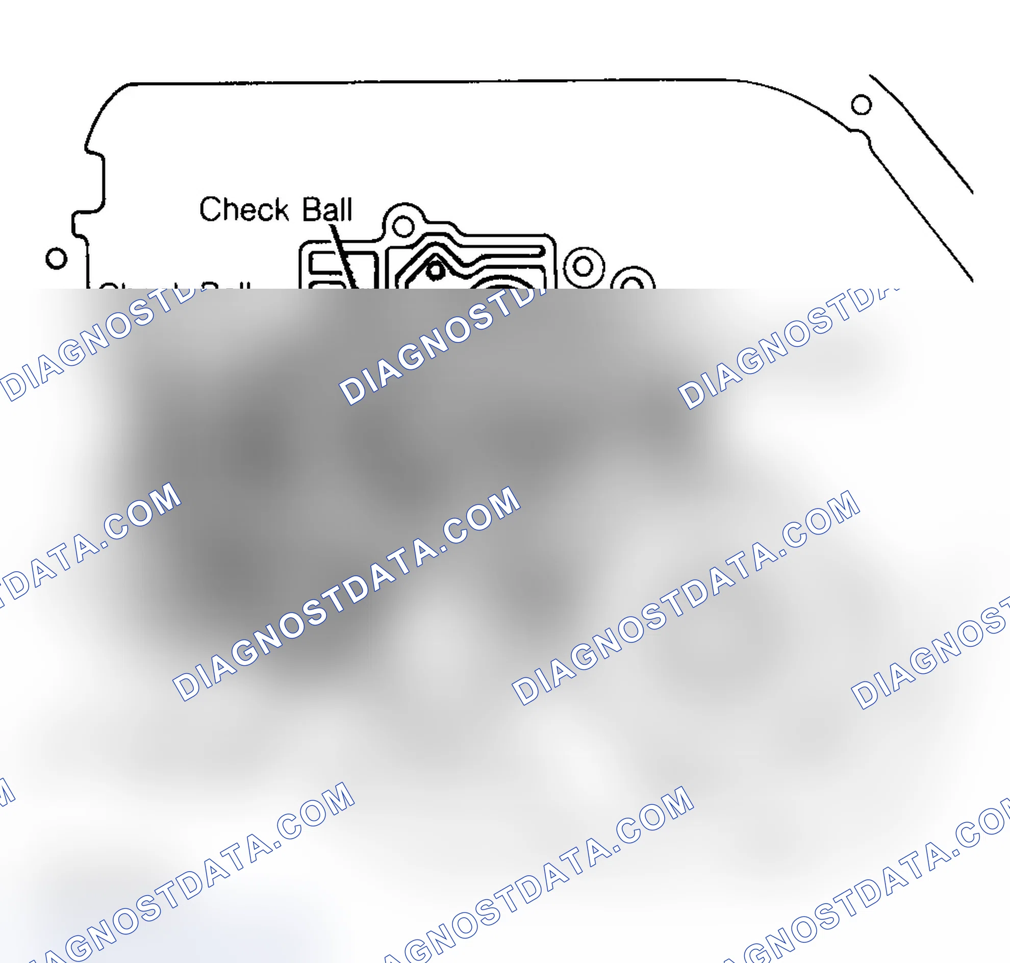 Scheme 82: CONTROL VALVE SPACER DETENT SOLENOID, & FRONT SERVO