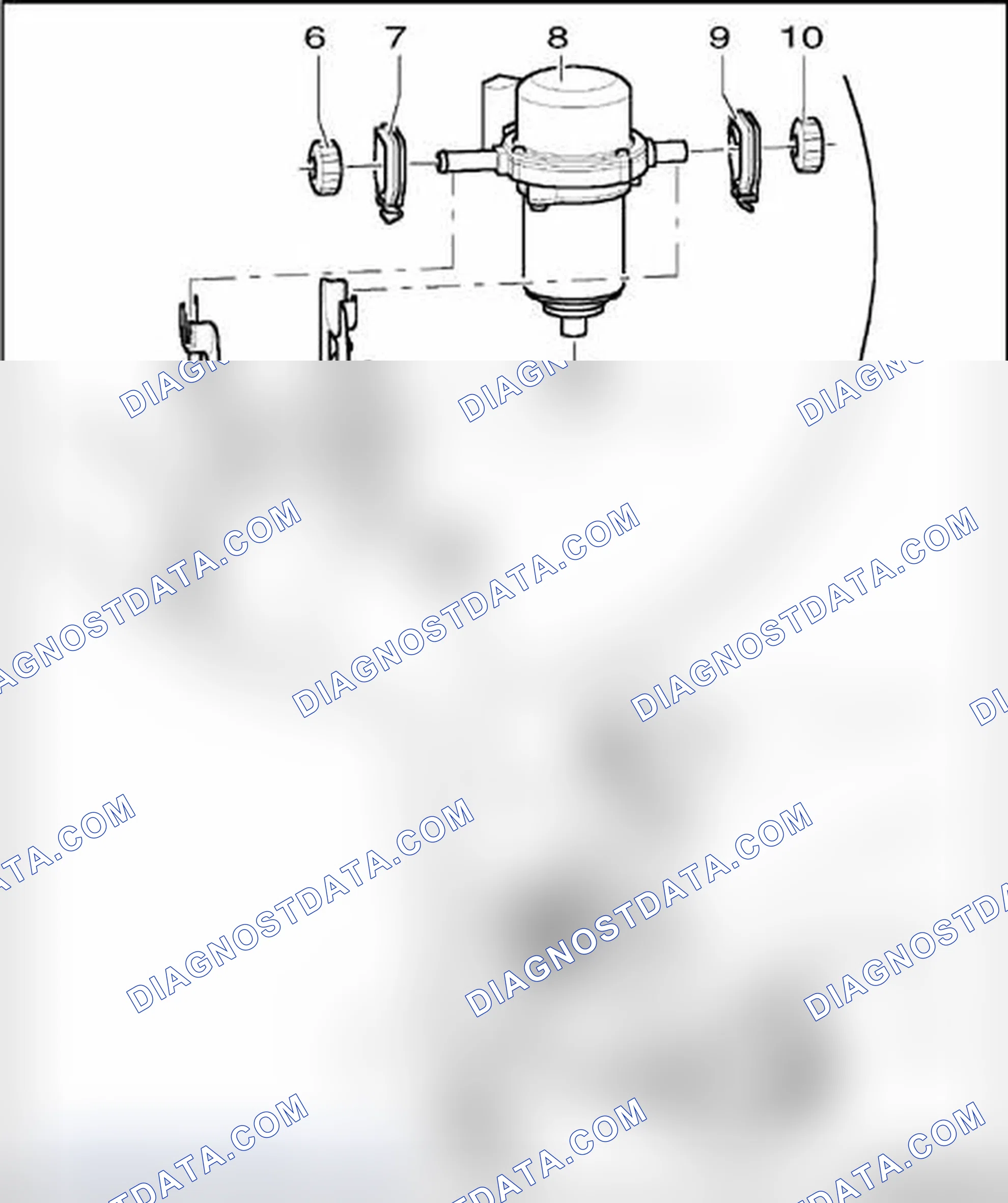 Scheme 150: Brake system vacuum pump V192