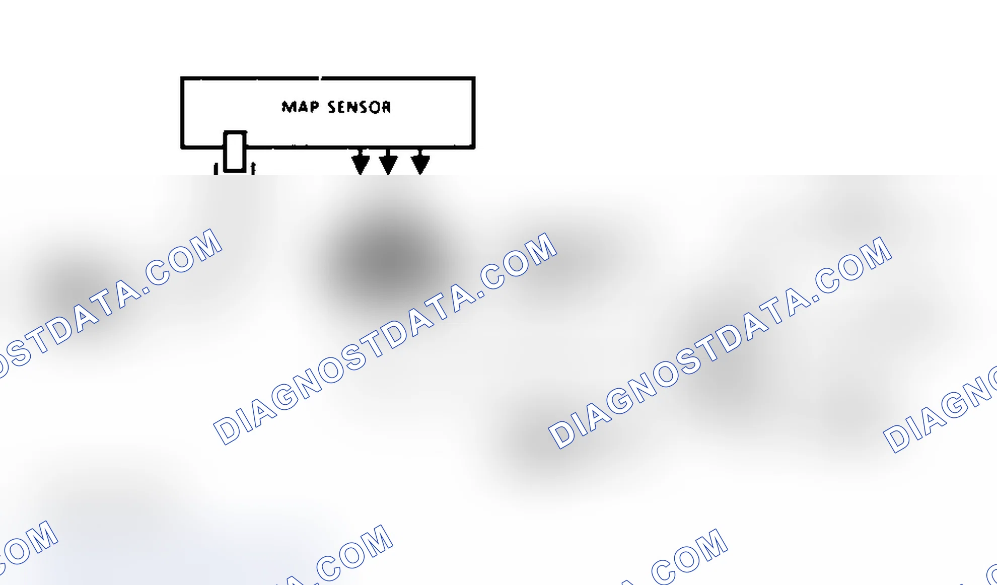 Scheme 265: Code 33 (7.4L) MAP Sensor Signal Voltage High