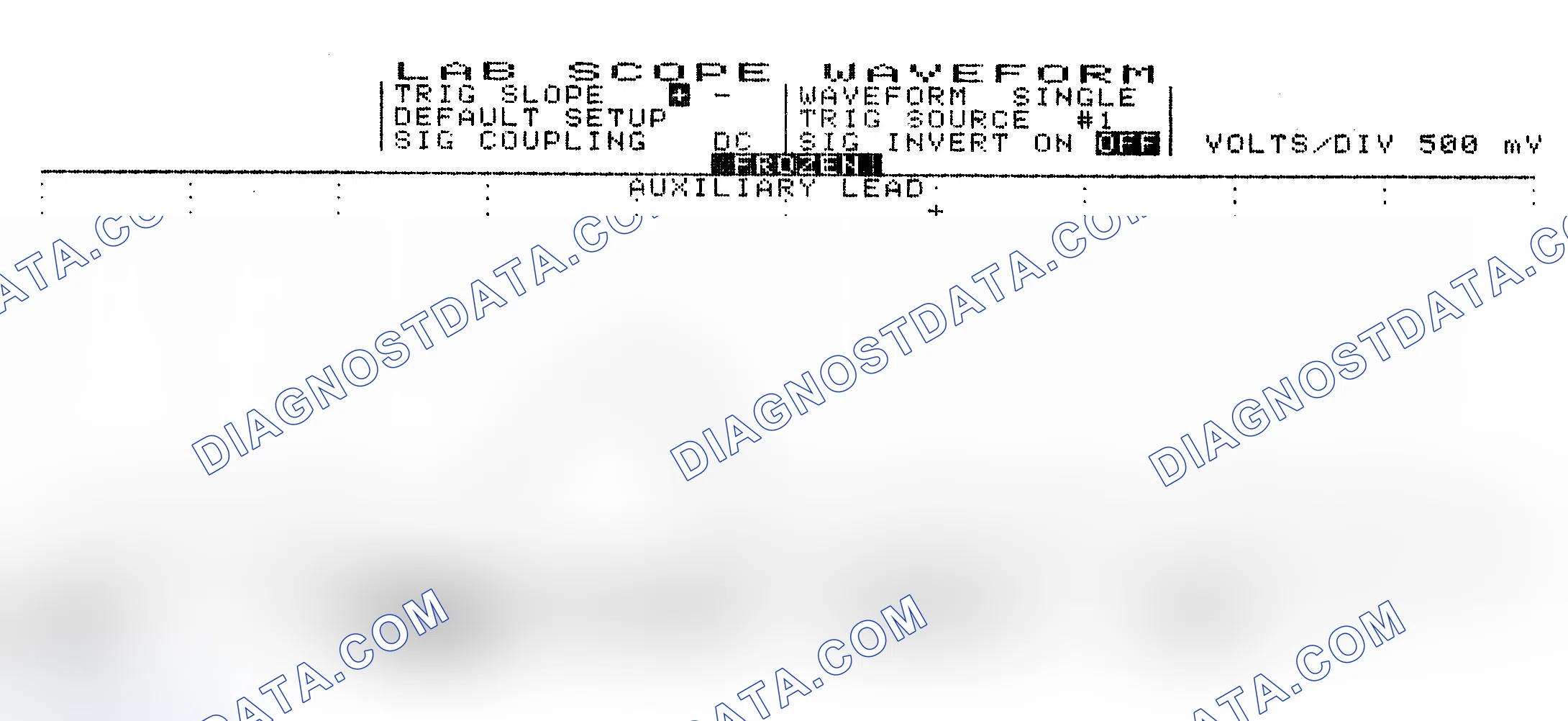 Scheme 10: Single Injector w/Excessive Current Flow - Current Pattern