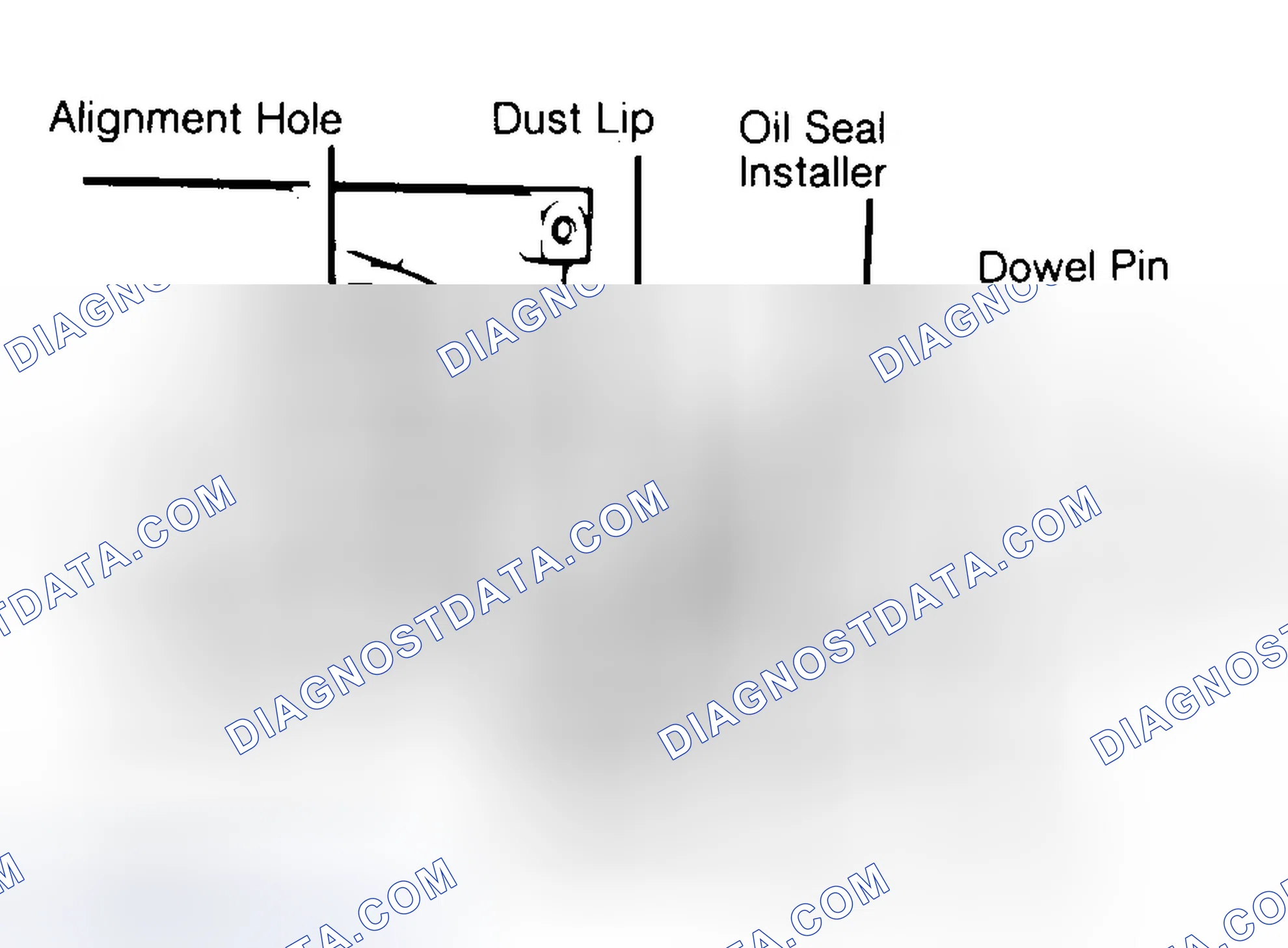 Scheme 10: Installing Typical One-Piece Oil Seal
