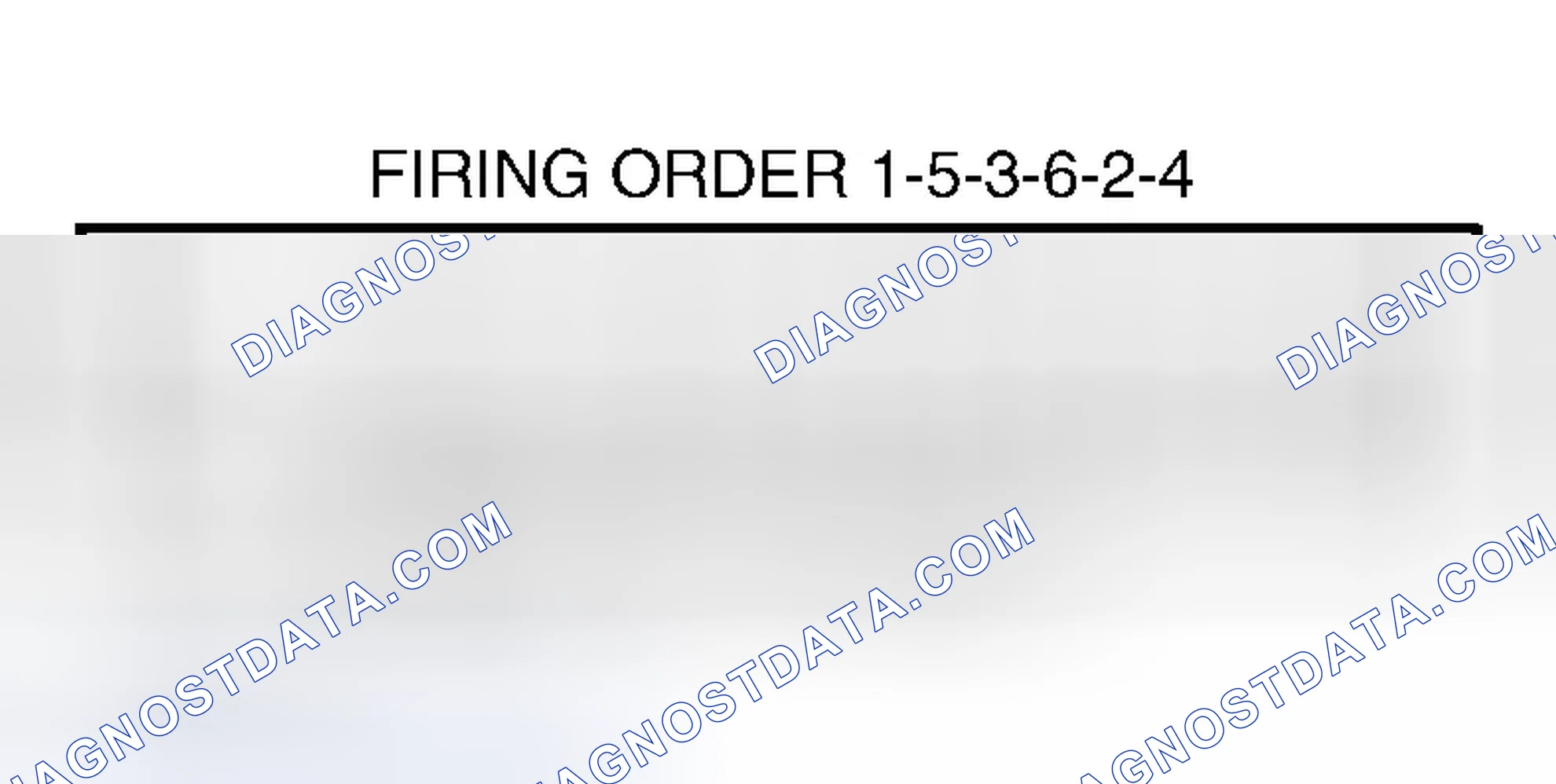 Scheme 8: Firing Order (6-Cylinder)