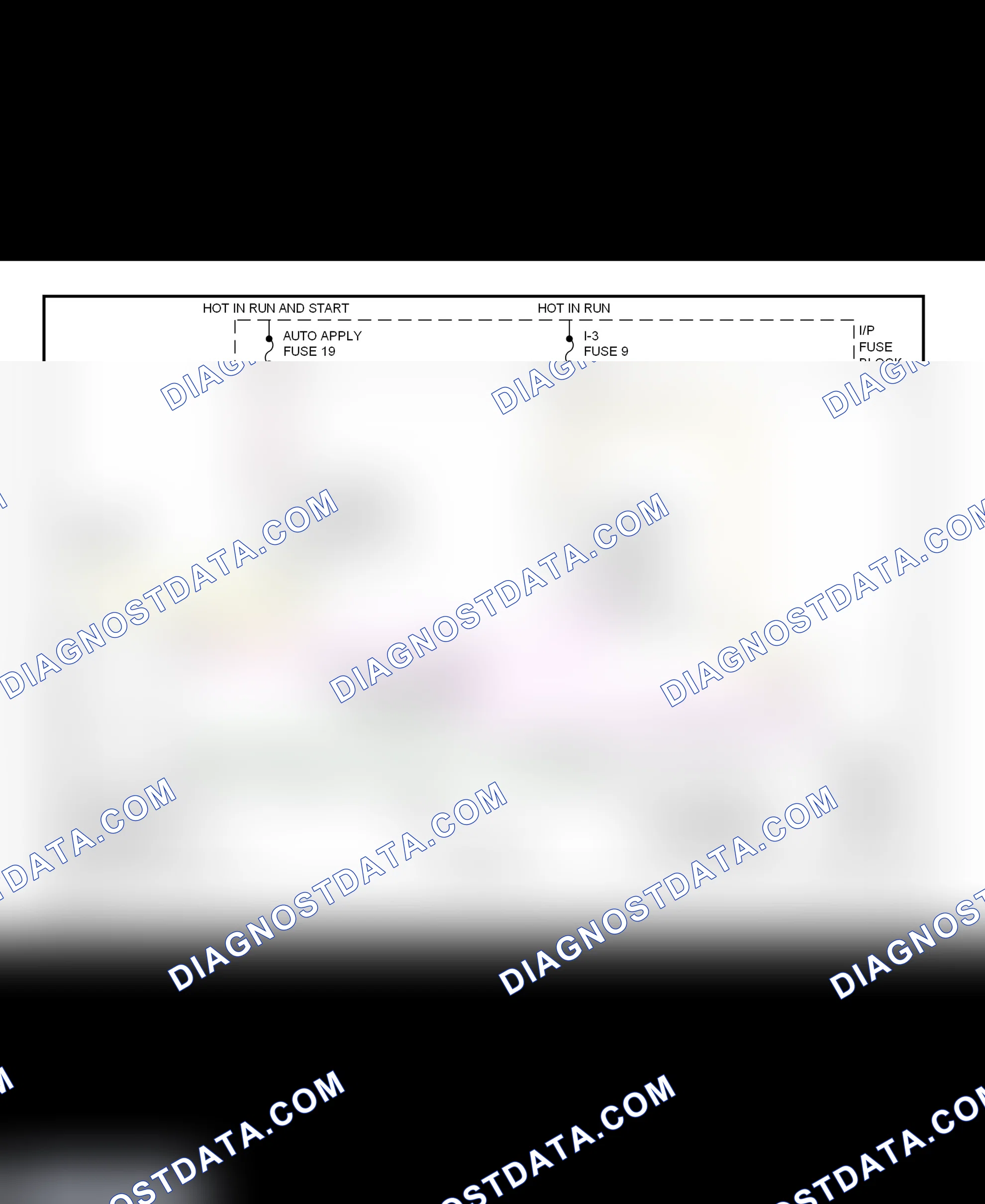Fig. 7: Shift Interlock System Wiring Diagram ("P" Series)