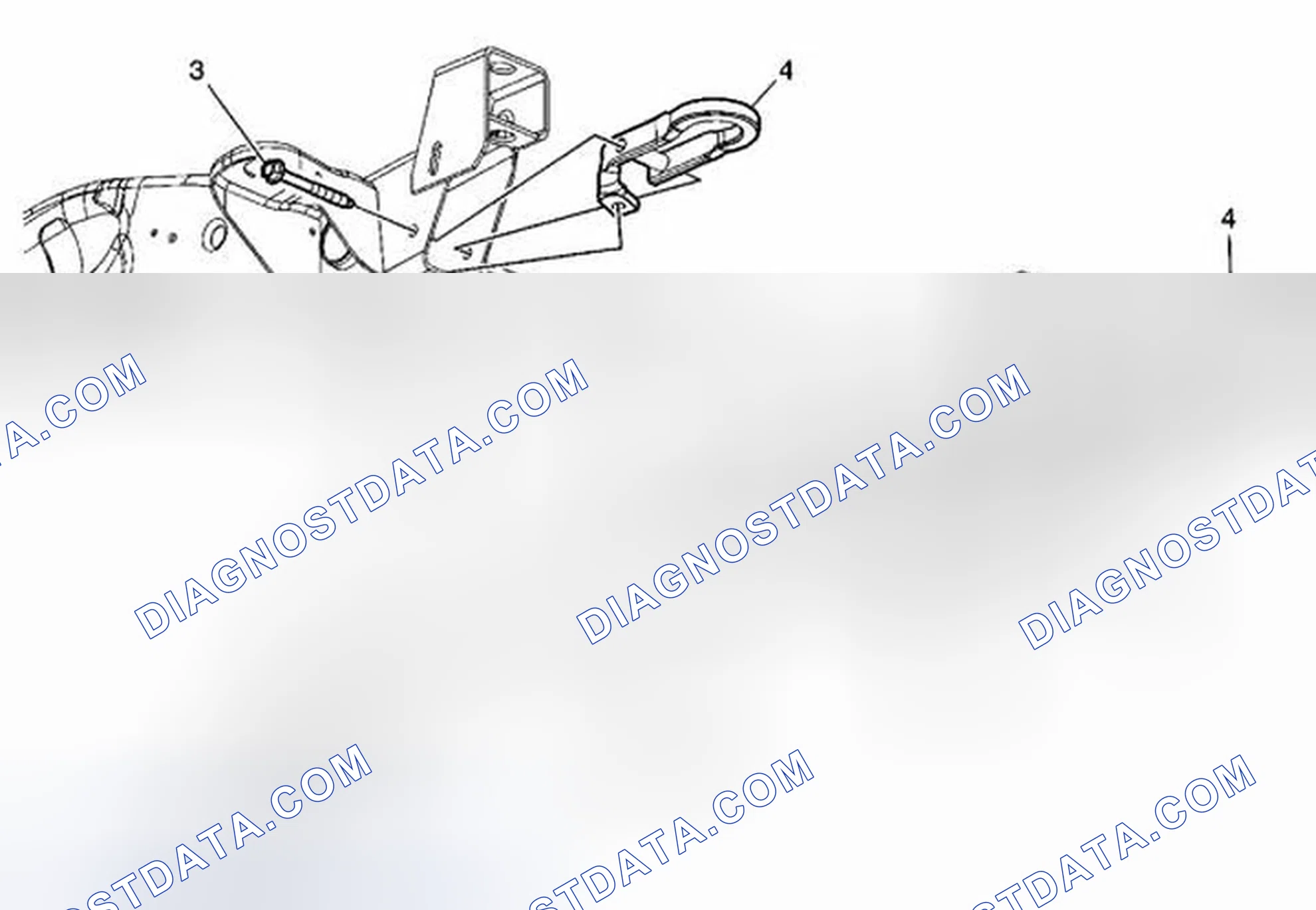 Scheme 2: Tow Hook Replacement (2500HD/3500 Series)
