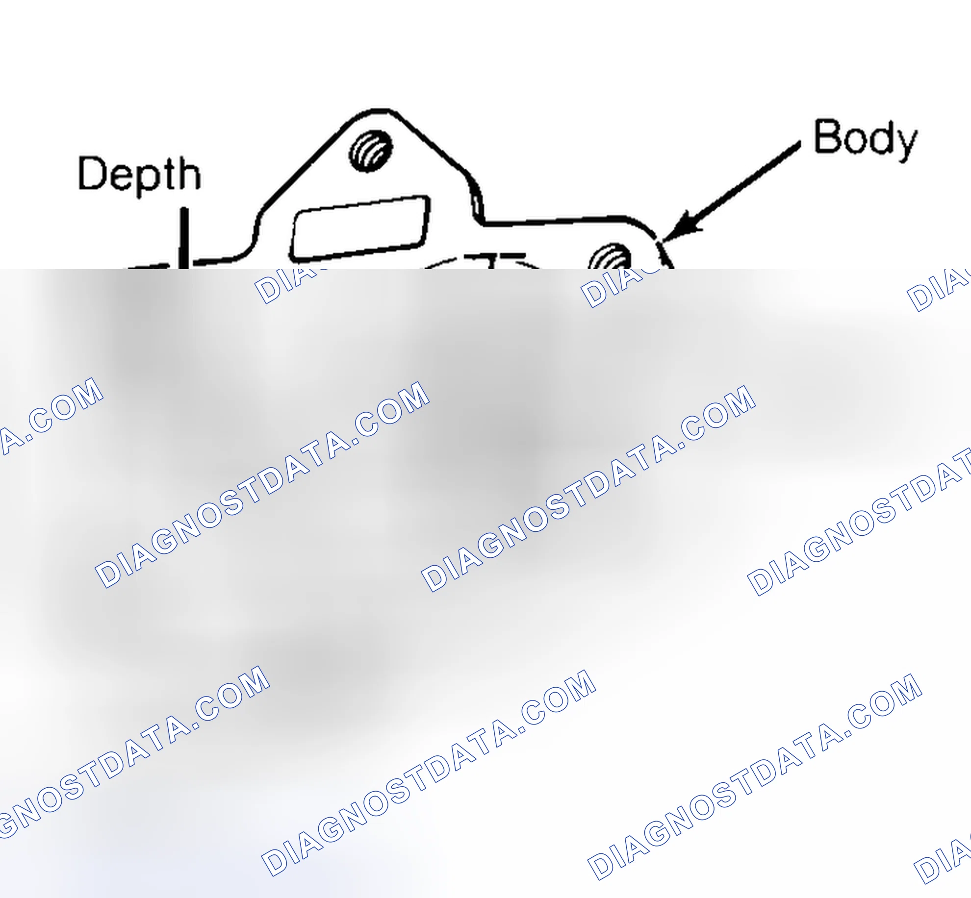 Scheme 35: Measuring Oil Pump Gear Cavity