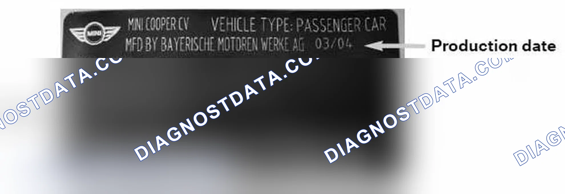 Scheme 124: Vehicle Production Date