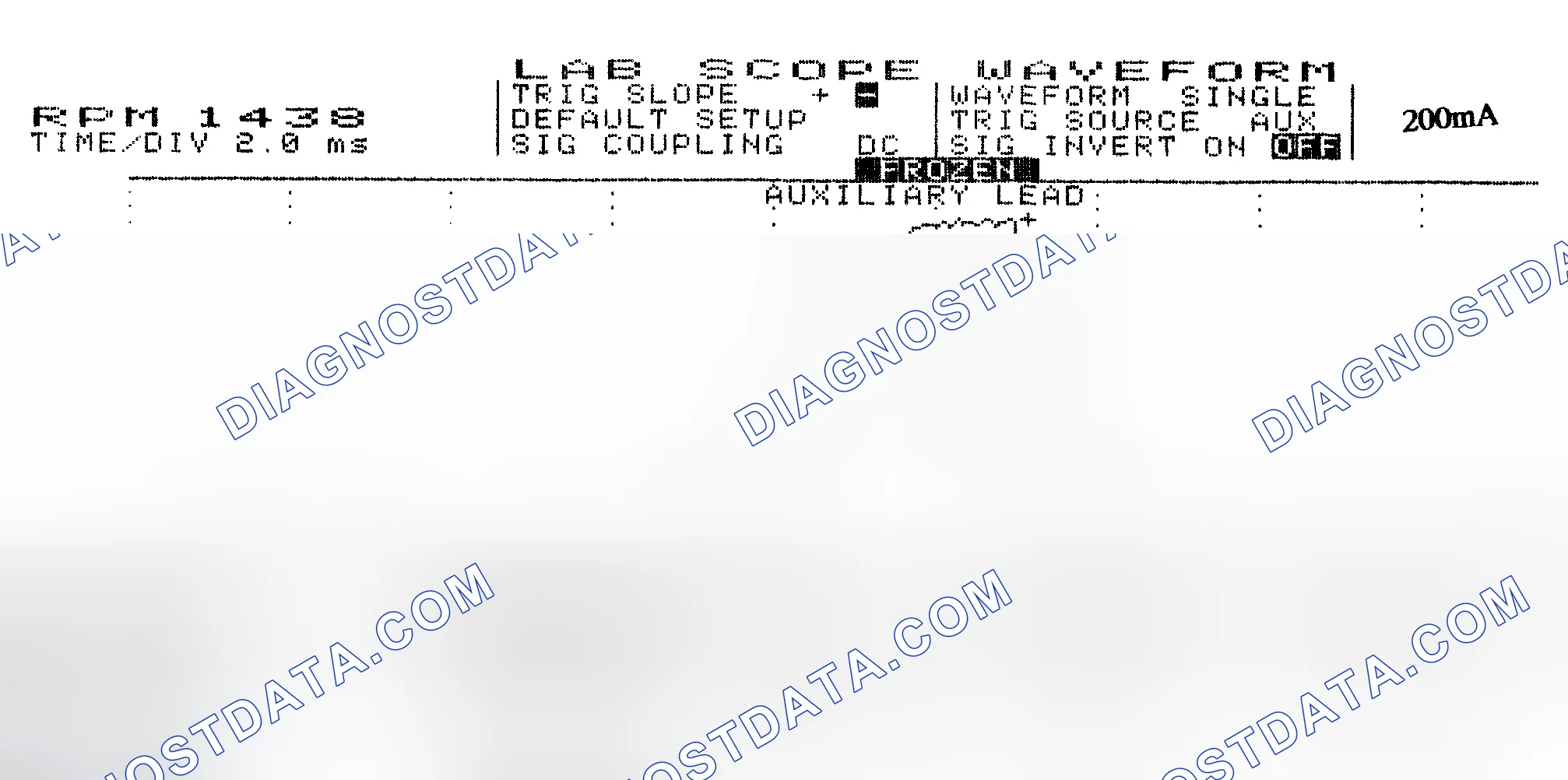 Scheme 15: Single Injector w/Normal Current Flow - Current Pattern