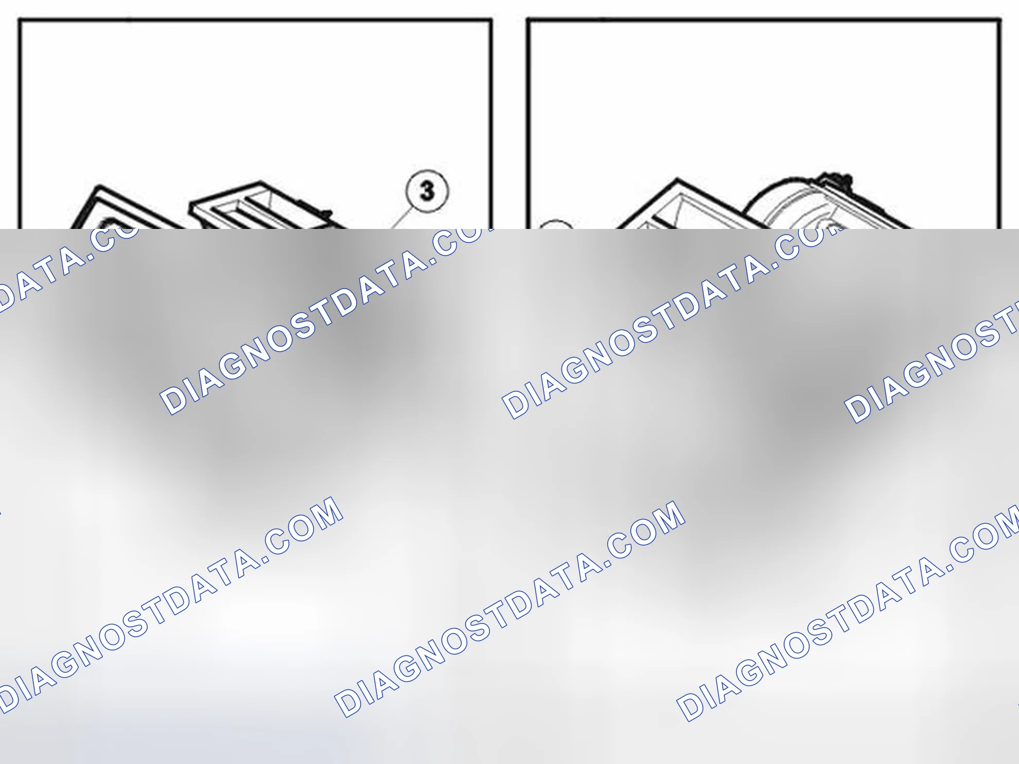 Scheme 143: LOCATION OF THE CLIMATE CONTROL UNIT COMPONENTS