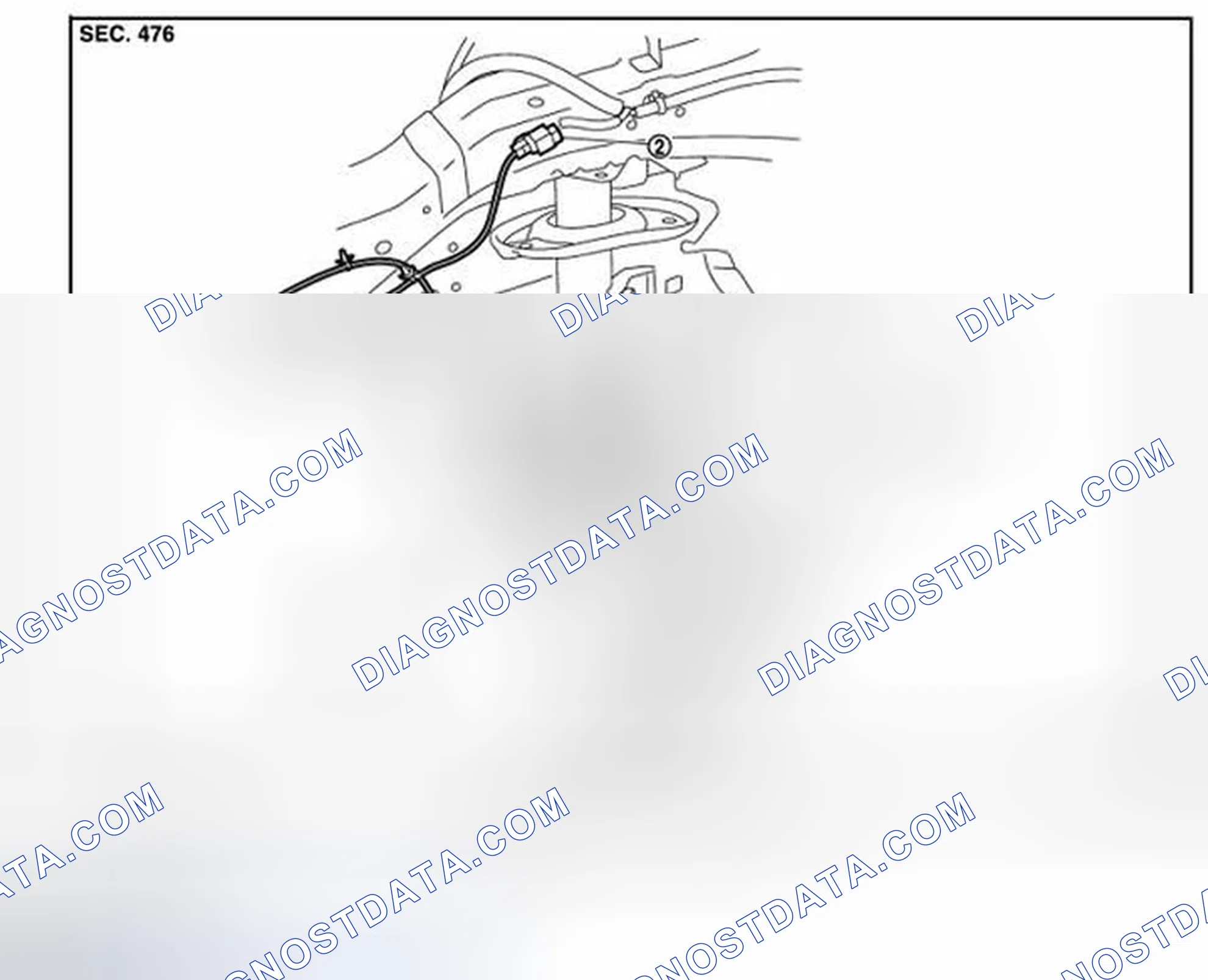 Scheme 15: FRONT WHEEL SENSOR: Exploded View