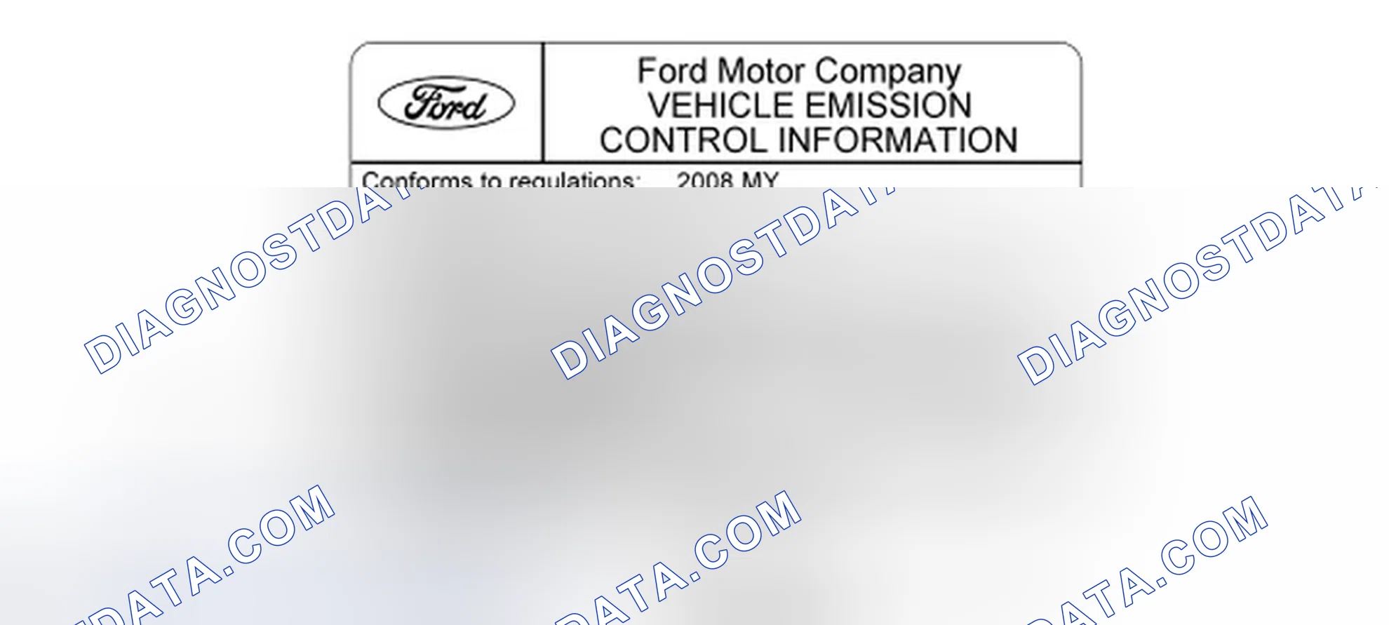 Scheme 113: Engine/Evaporative Emission System Information