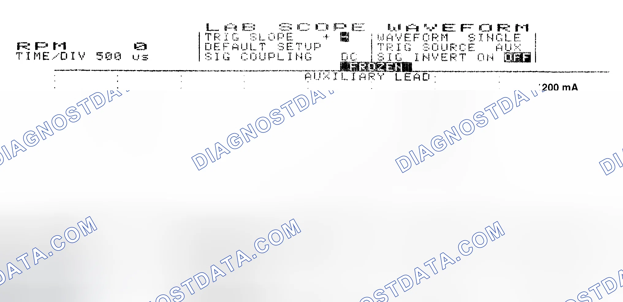 Scheme 17: Single Injector w/Normal Current Flow - Current Pattern