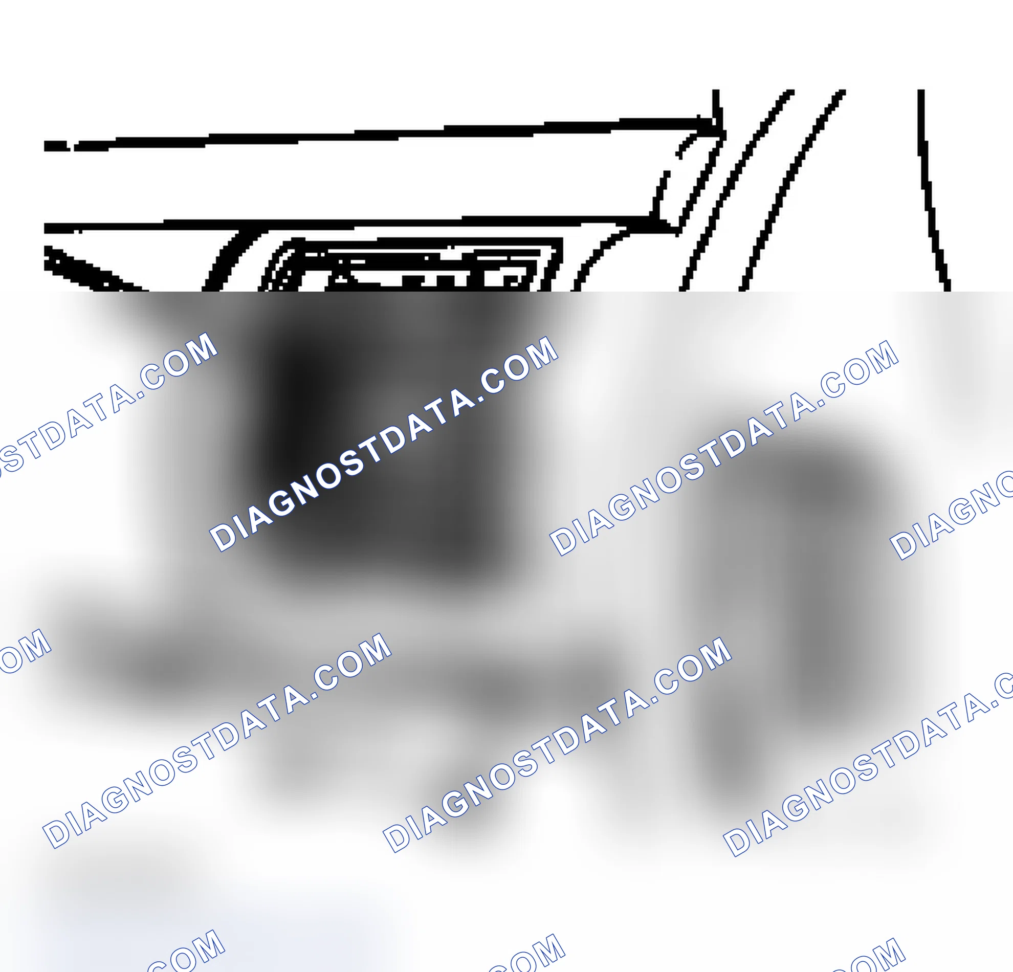 Scheme 93: Lower air outlet in right (left) of instrument panel, removing and installing