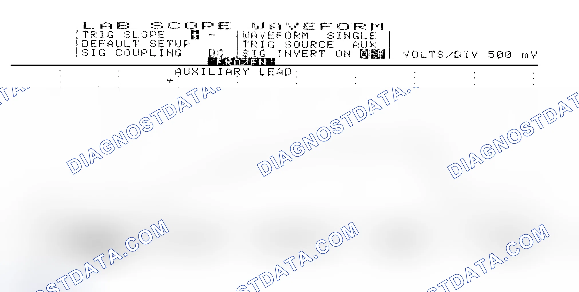Scheme 14: Single Injector w/Excessive Current Flow - Current Pattern