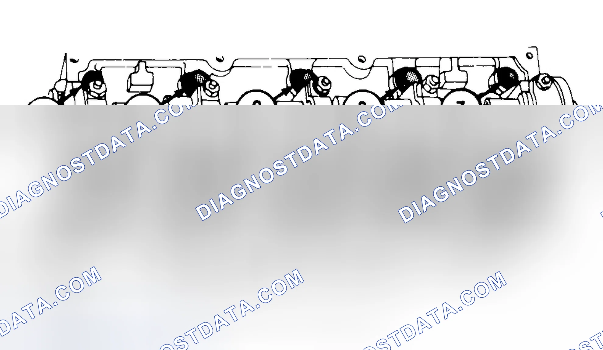 Scheme 7: Typical Cylinder Head Tightening or Loosening Sequence