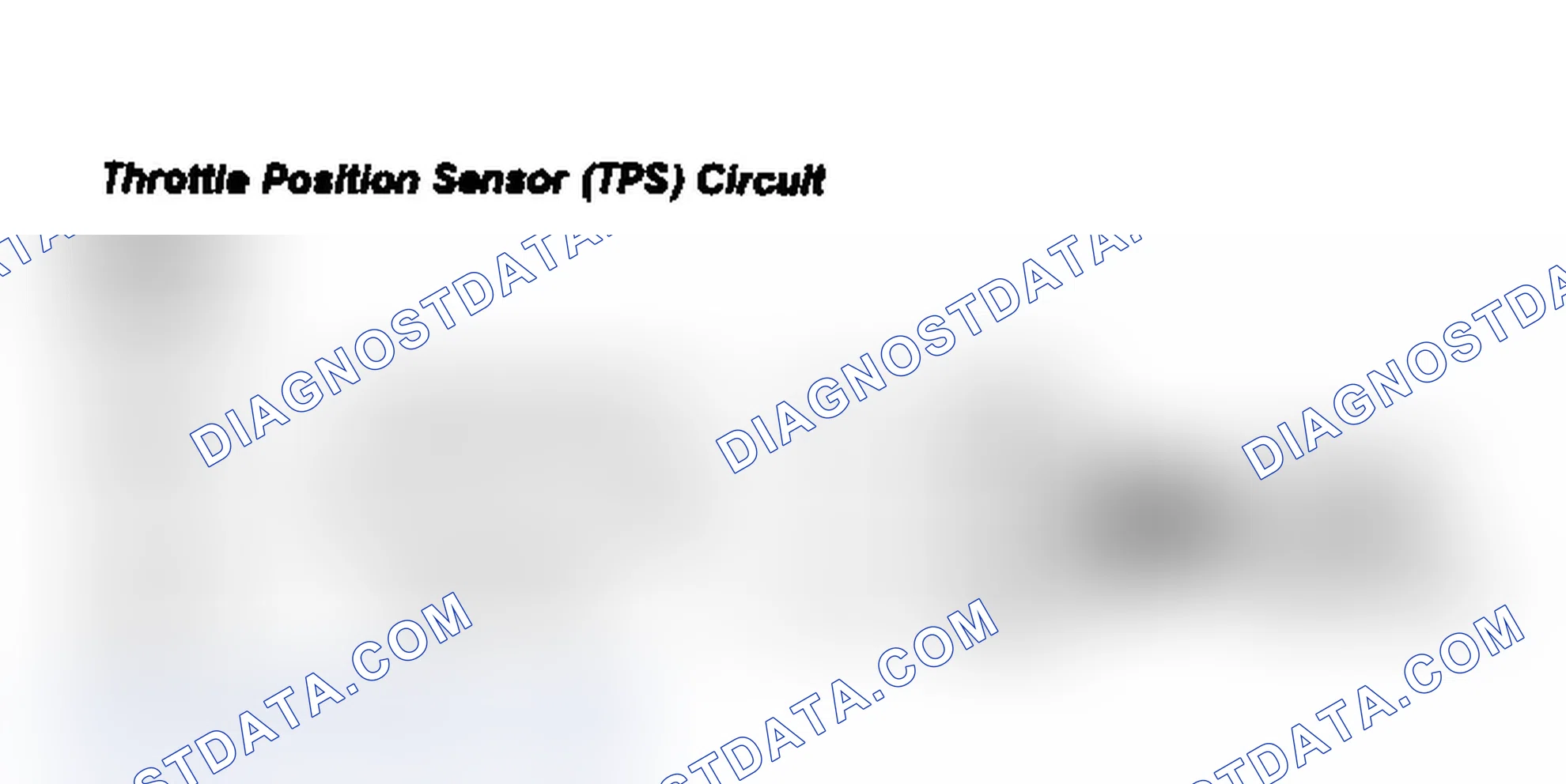 Scheme 155: Throttle Position Sensor (TPS) Circuit
