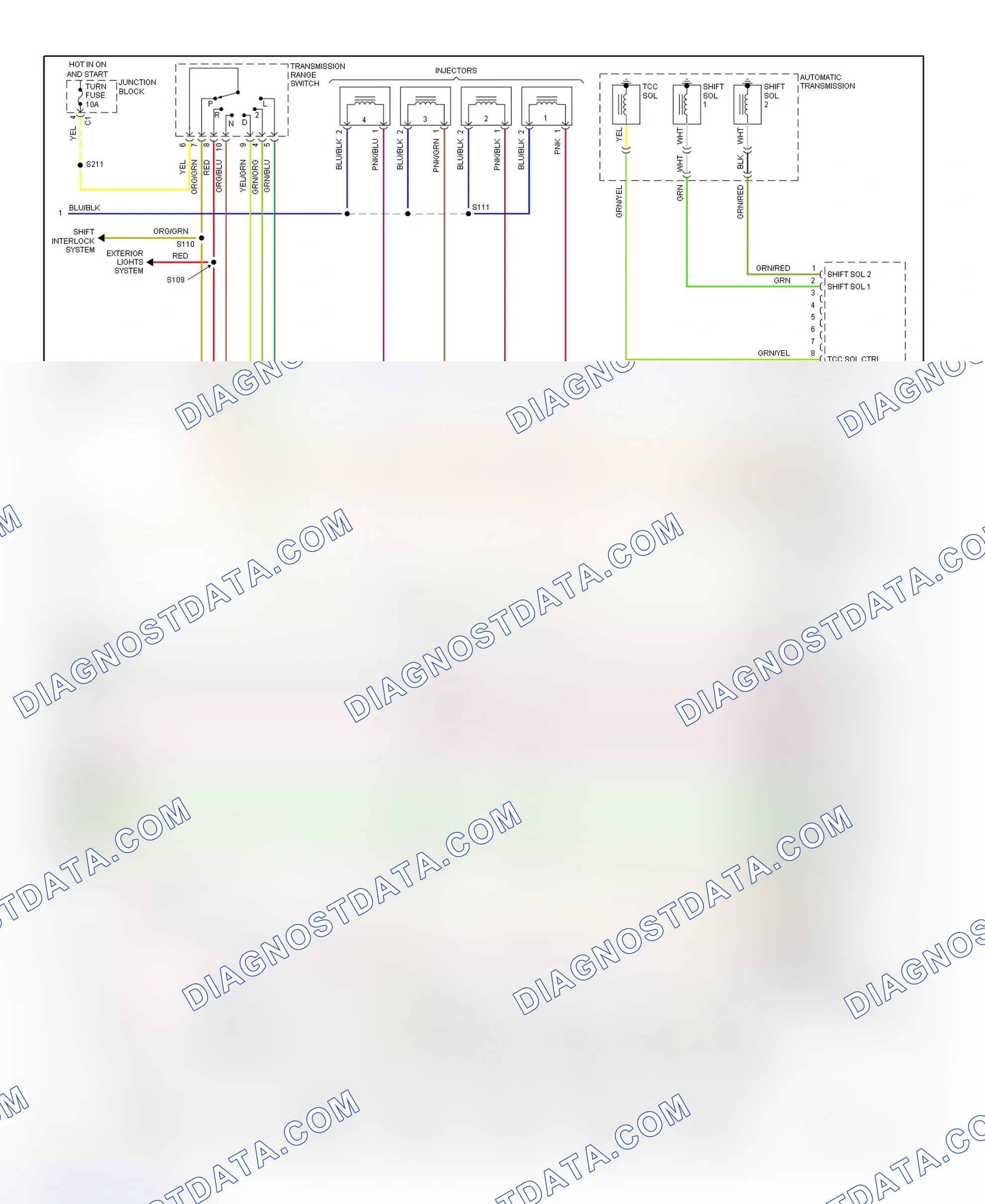 Scheme 184: PCM Wiring Diagram (Tracker - 2.0L - 3 Of 3)