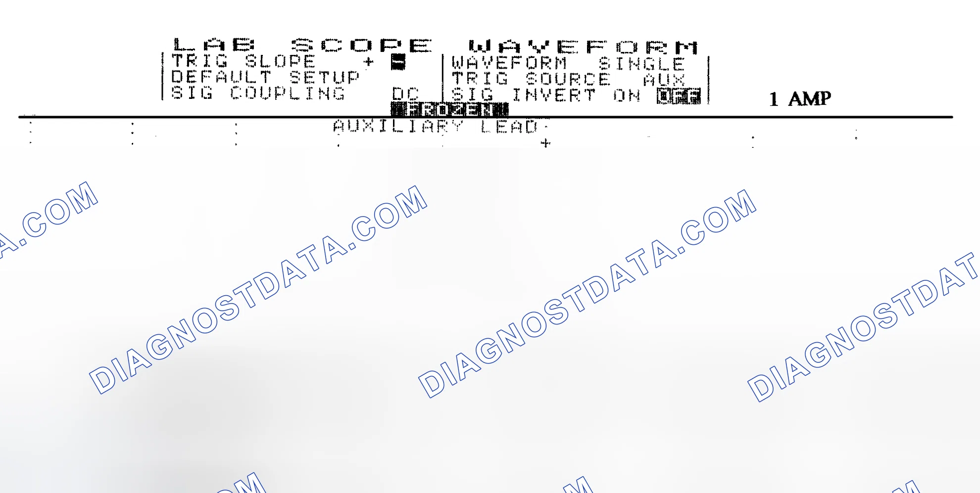 Scheme 20: Single Injector w/Normal Current Flow - Current Pattern