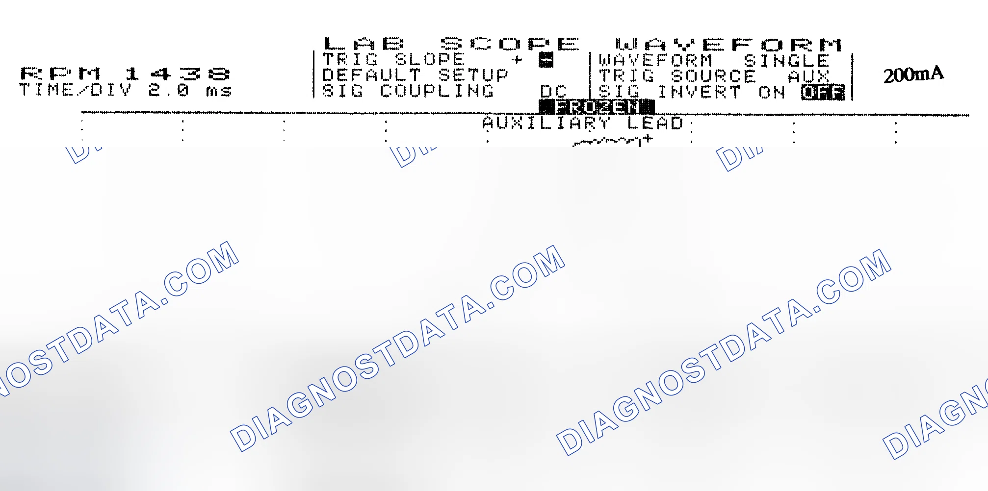 Scheme 15: Single Injector w/Normal Current Flow - Current Pattern