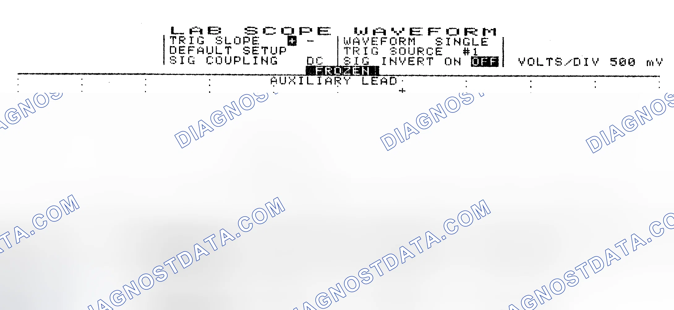 Scheme 10: Single Injector w/Excessive Current Flow - Current Pattern