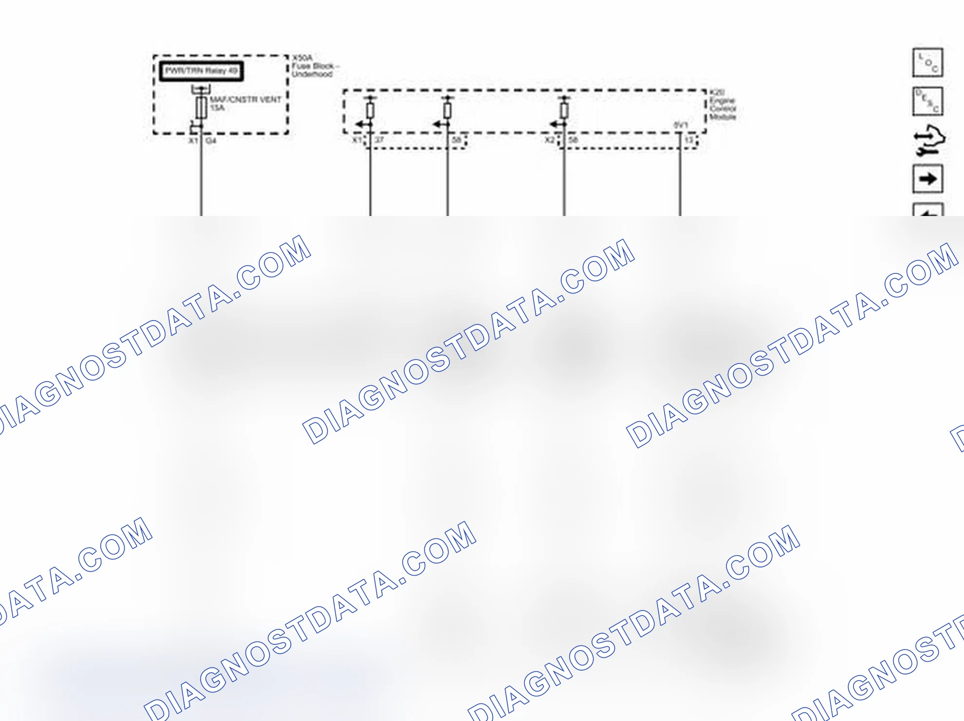 Scheme 3: Engine Data Sensors - Pressure and Temperature Controls