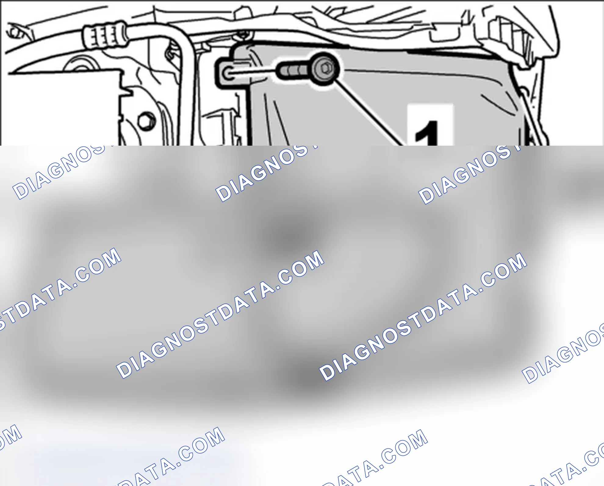 Scheme 8: Removing air guide for side radiator