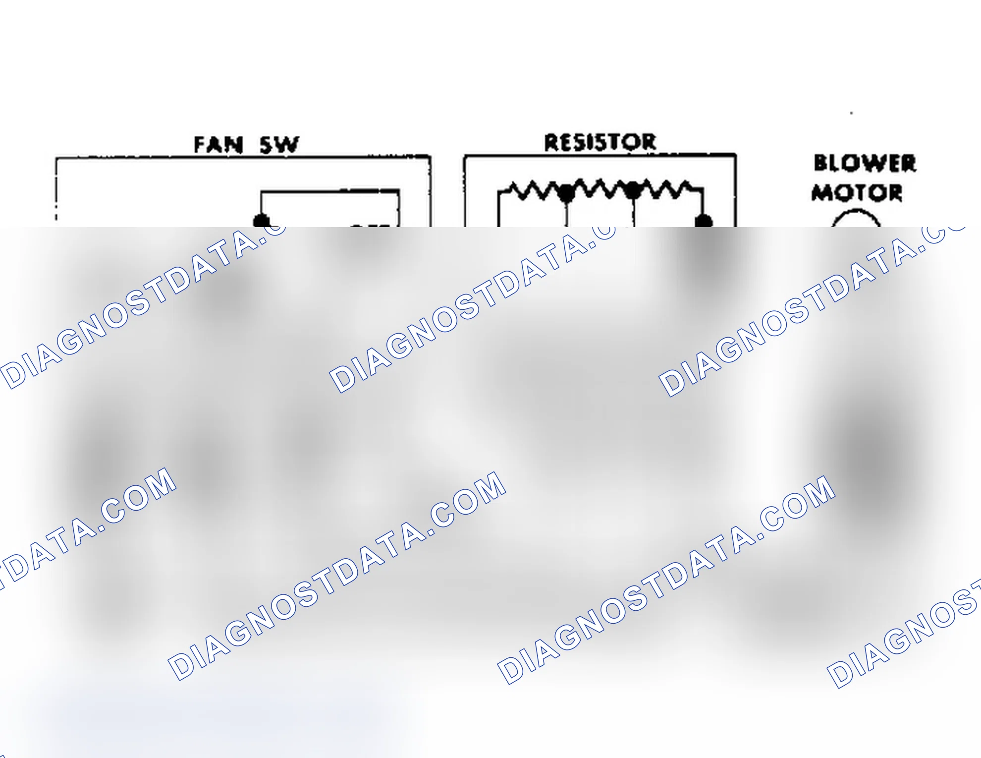Fig. 11: Stanza Wagon Heater System Wiring Diagram
