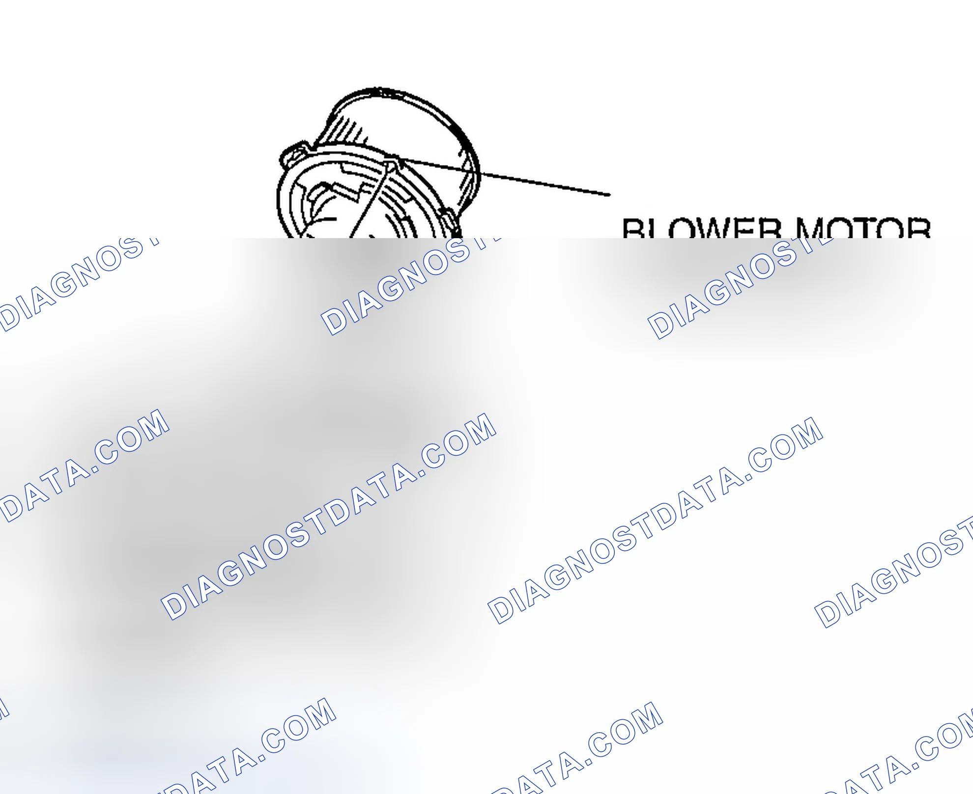 Scheme 57: Blower Motor Installation Note