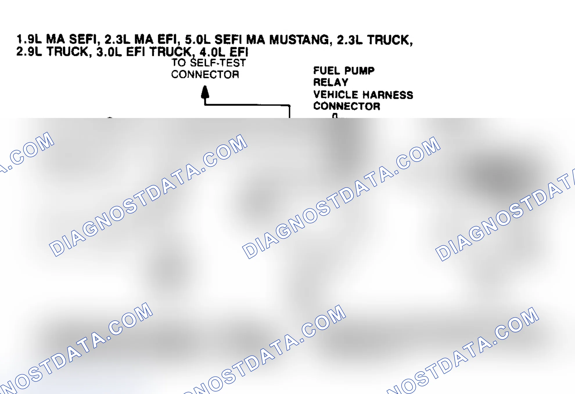 Scheme 51: 2.3L HSC PFI & 2.3L MA PFI Fuel Pump Ckt Diagram