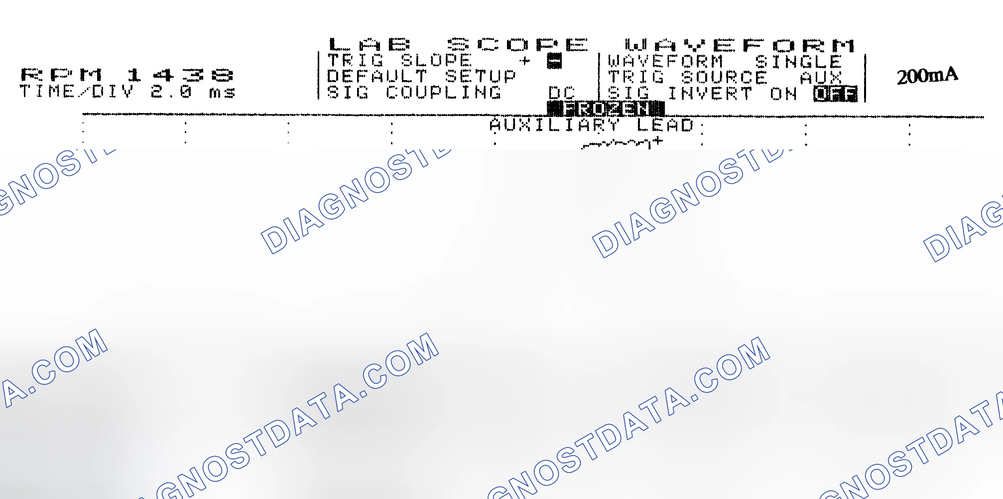 Scheme 15: Single Injector w/Normal Current Flow - Current Pattern