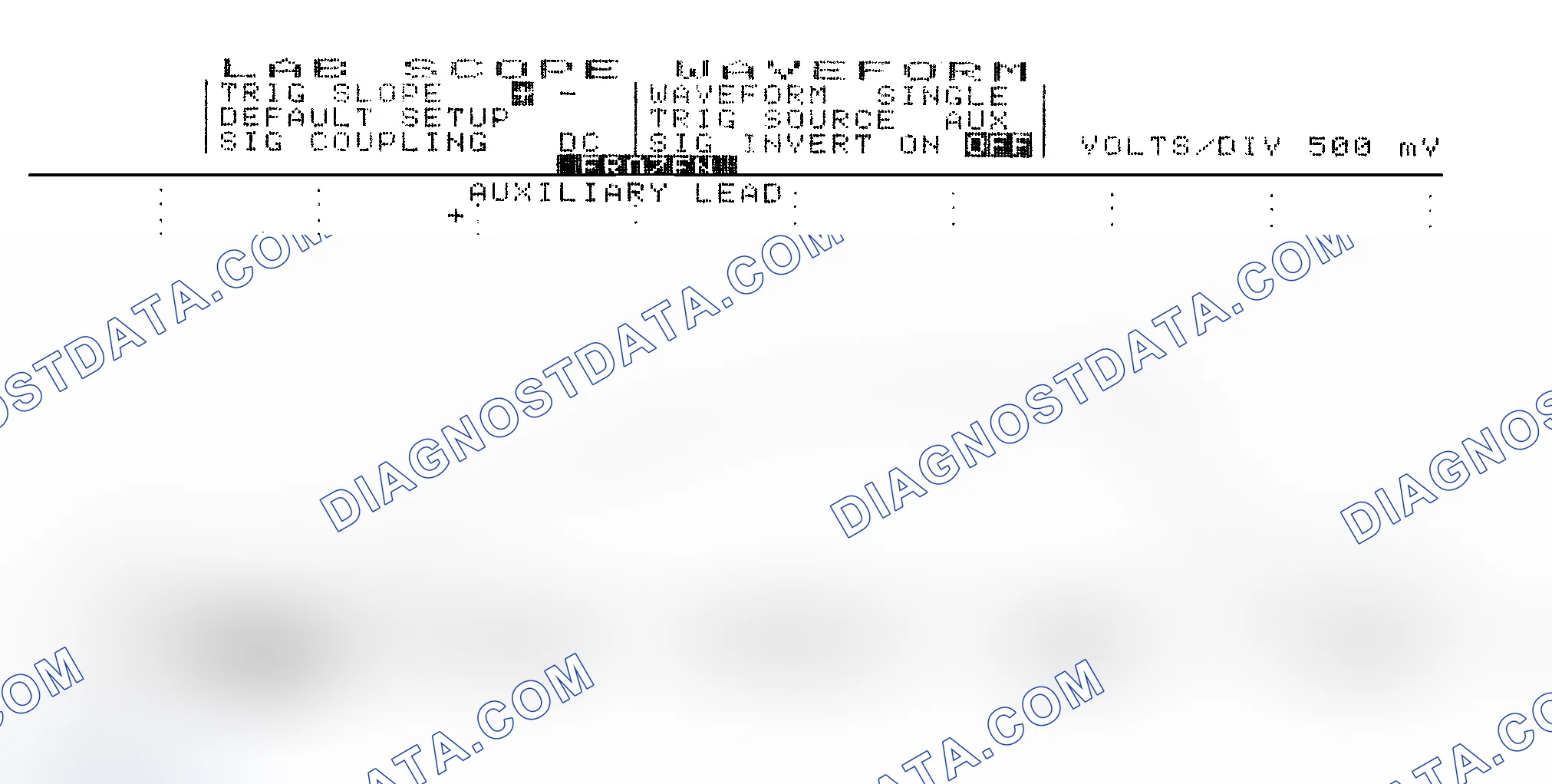 Scheme 14: Single Injector w/Excessive Current Flow - Current Pattern