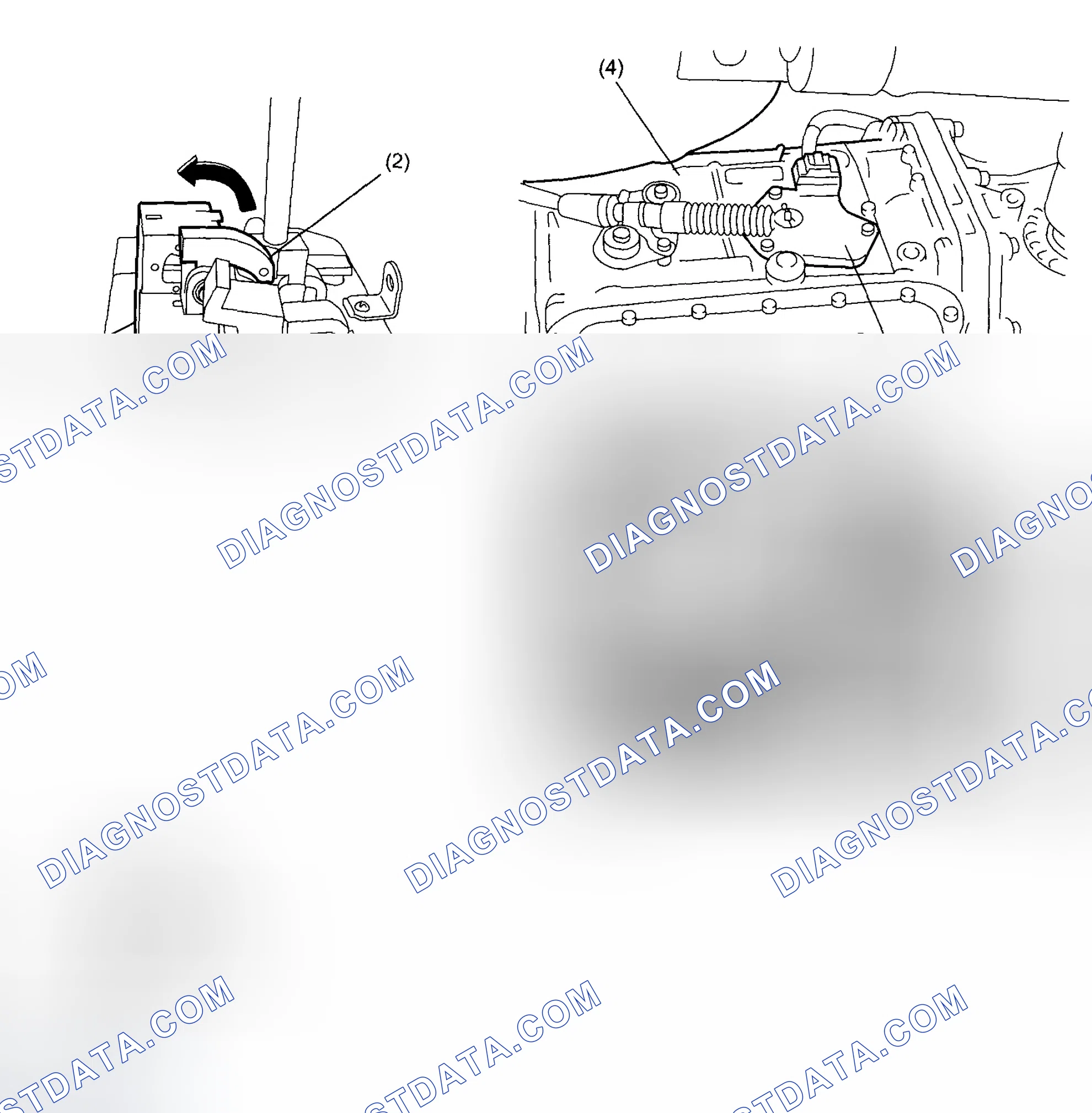 Scheme 60: SHIFT LOCK SYSTEM OPERATION