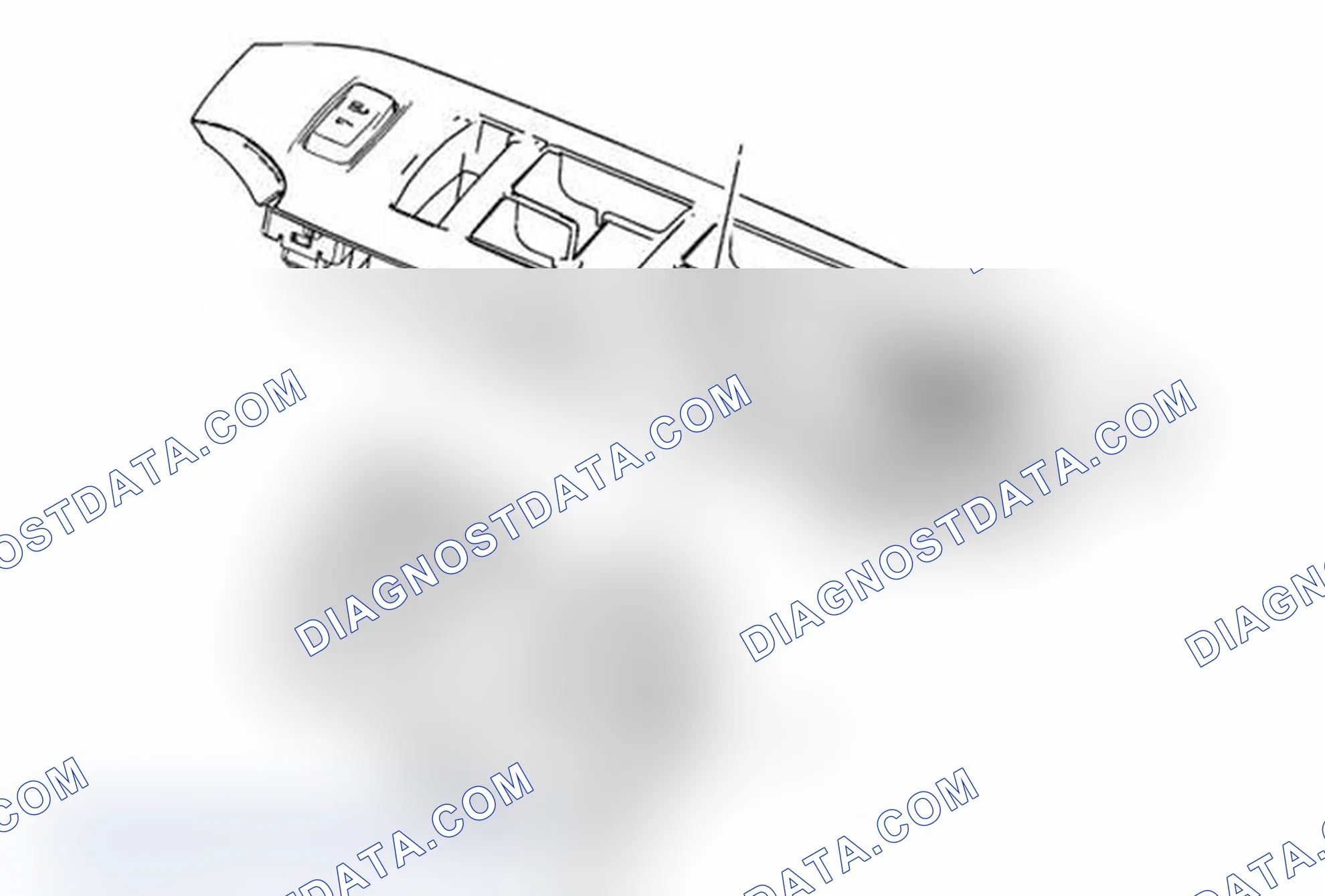 Scheme 14: Front Side Door Window Switch Replacement (Driver Side, Trax)