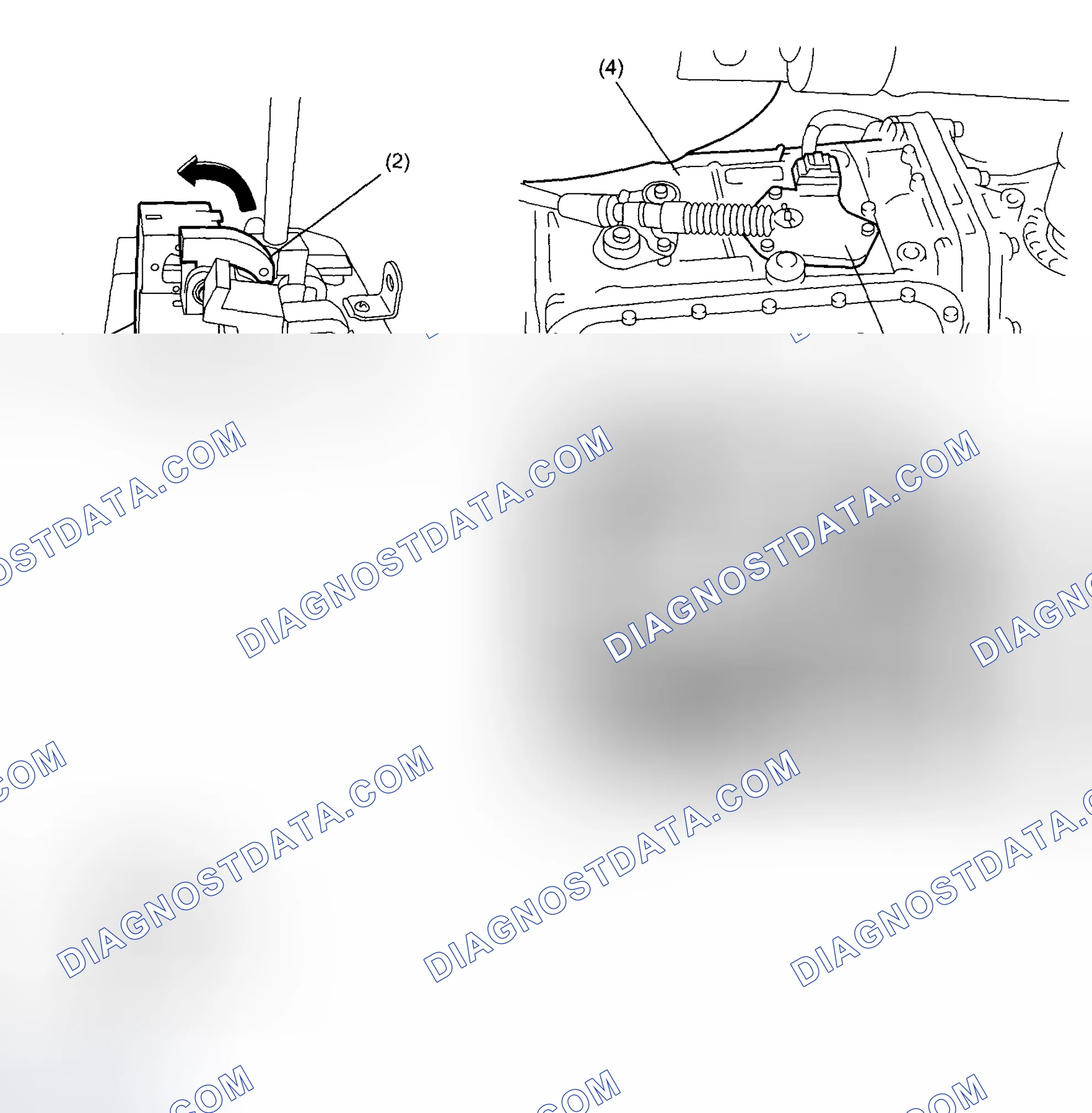 Scheme 111: SHIFT LOCK SYSTEM OPERATION