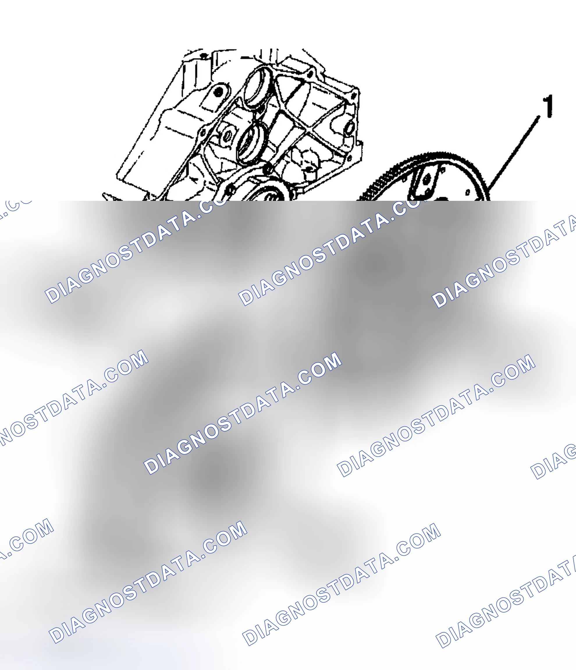 Scheme 143: Engine Flywheel Removal