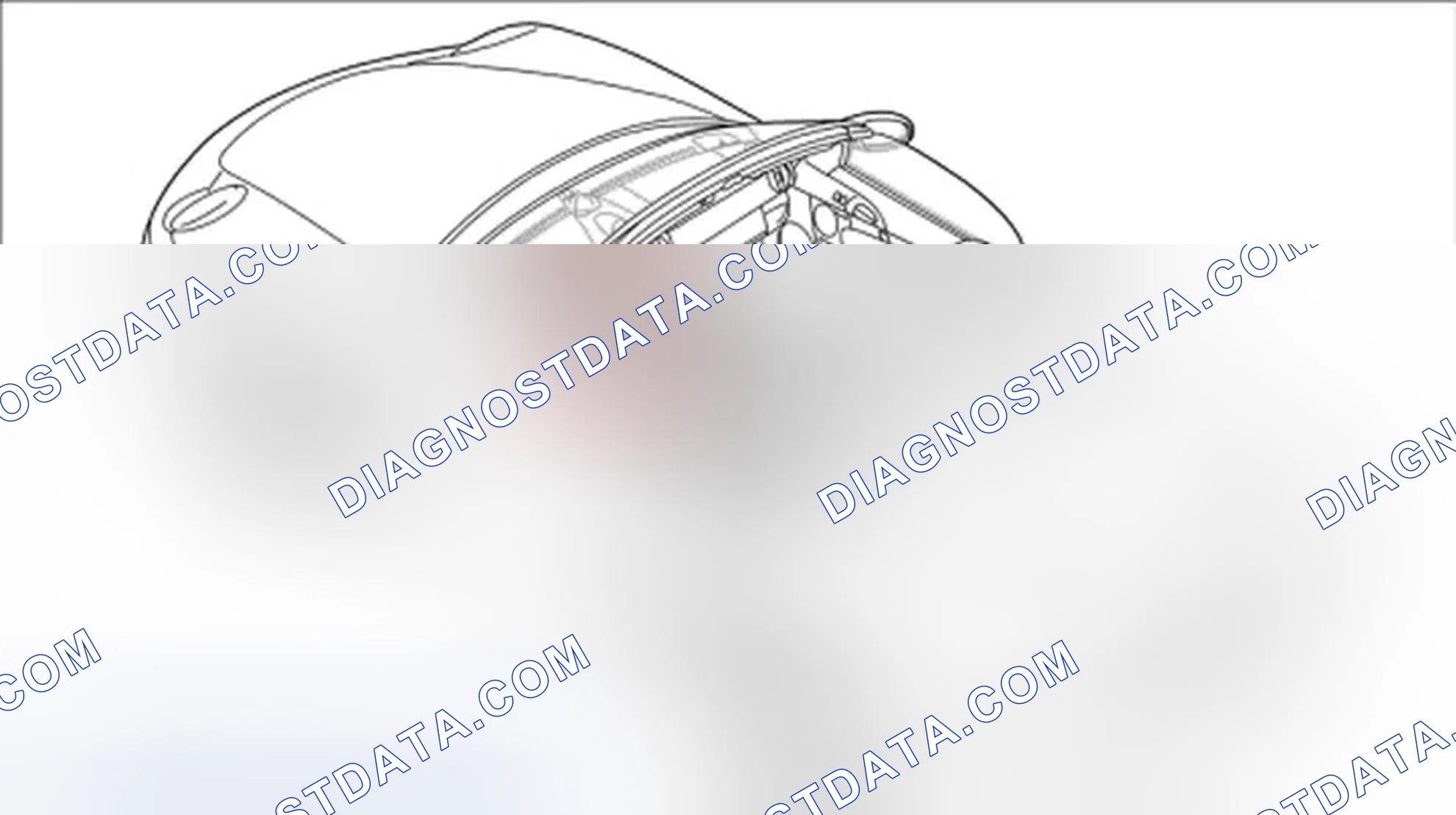 Scheme 1: Disconnecting wire harness plug connection for center console