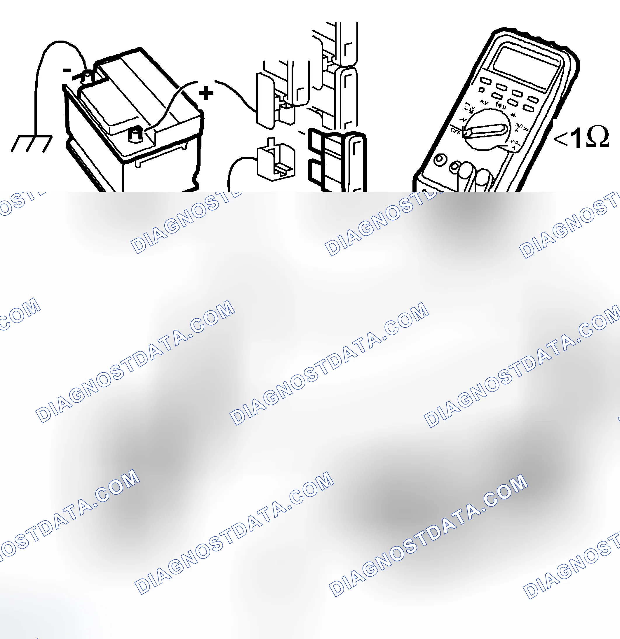 Scheme 31: Setting Multimeter For Measuring Ohms & Connecting Ohmmeter To Each End Of Components