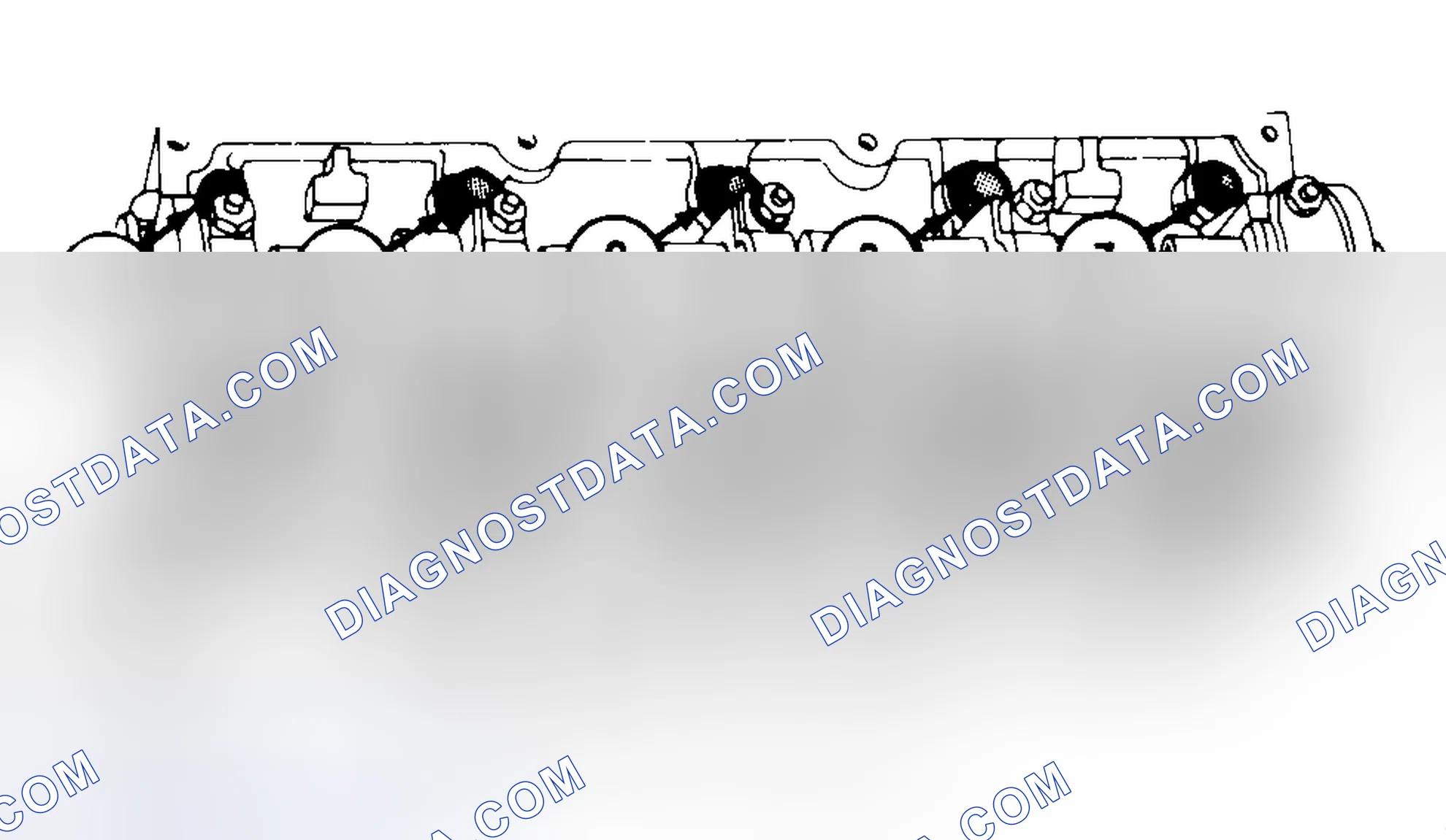 Scheme 7: Typical Cylinder Head Tightening or Loosening Sequence
