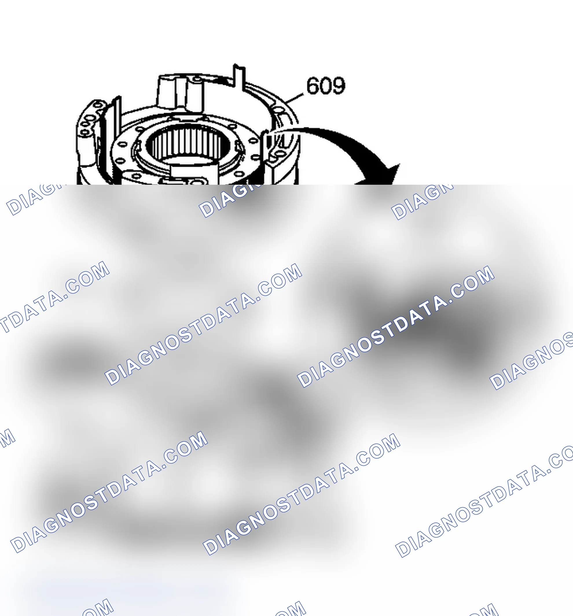 Scheme 167: Driven Sprocket Support Assembly Removal