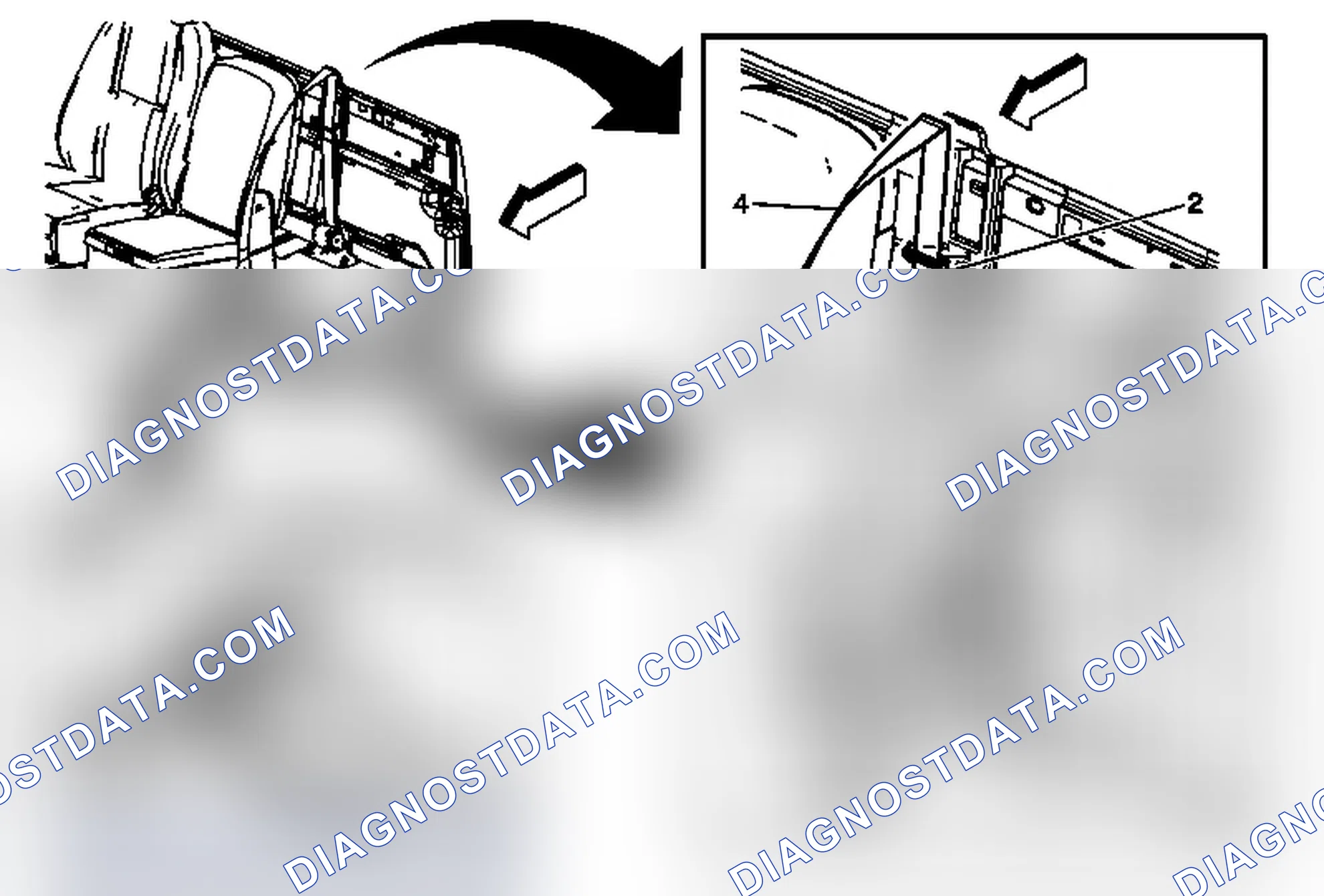 Scheme 8: Front Seat Center Buckle Side Belt Replacement