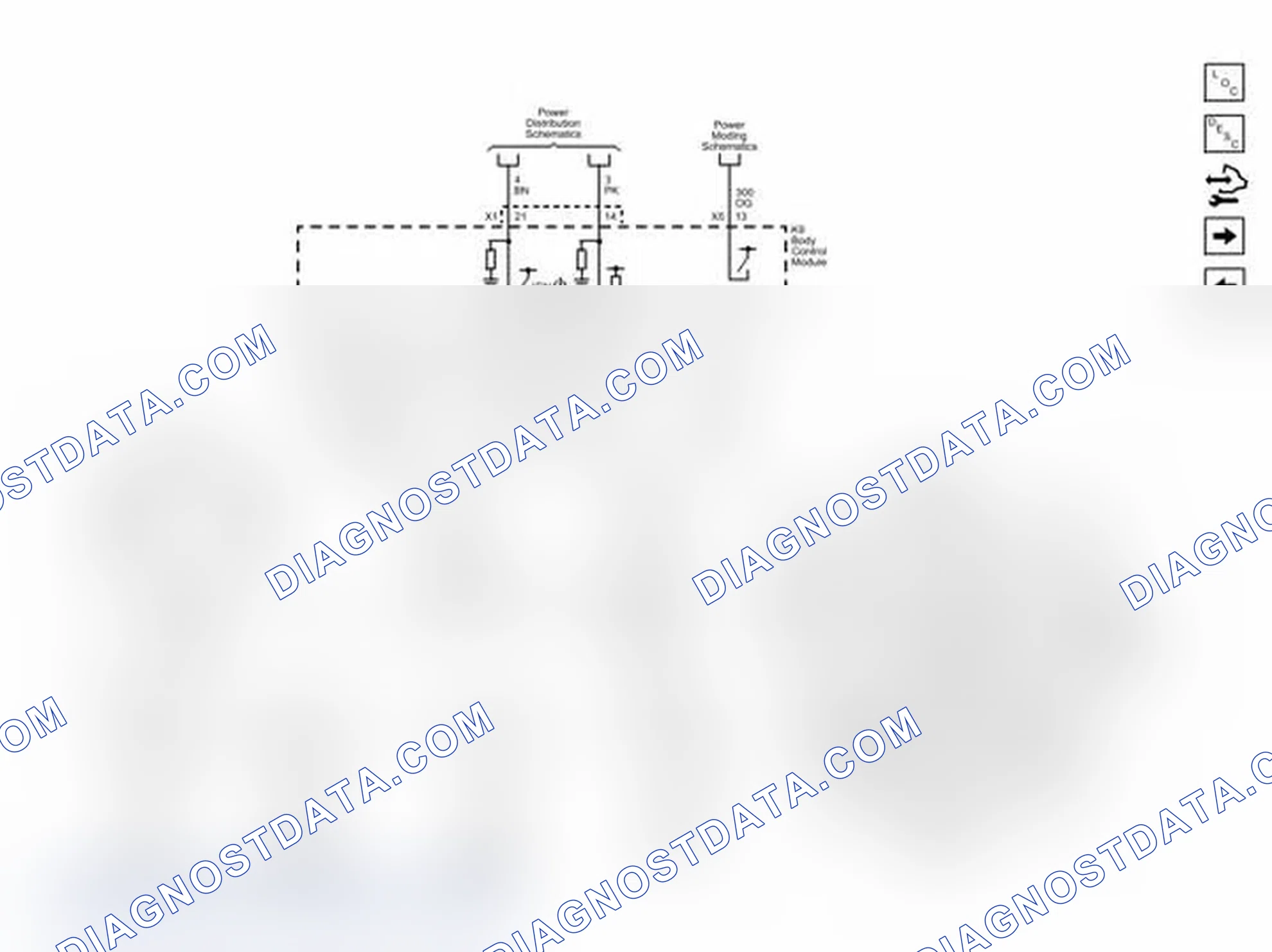 Scheme 8: BCM Inputs and Outputs (1 of 4) Wiring Schematics