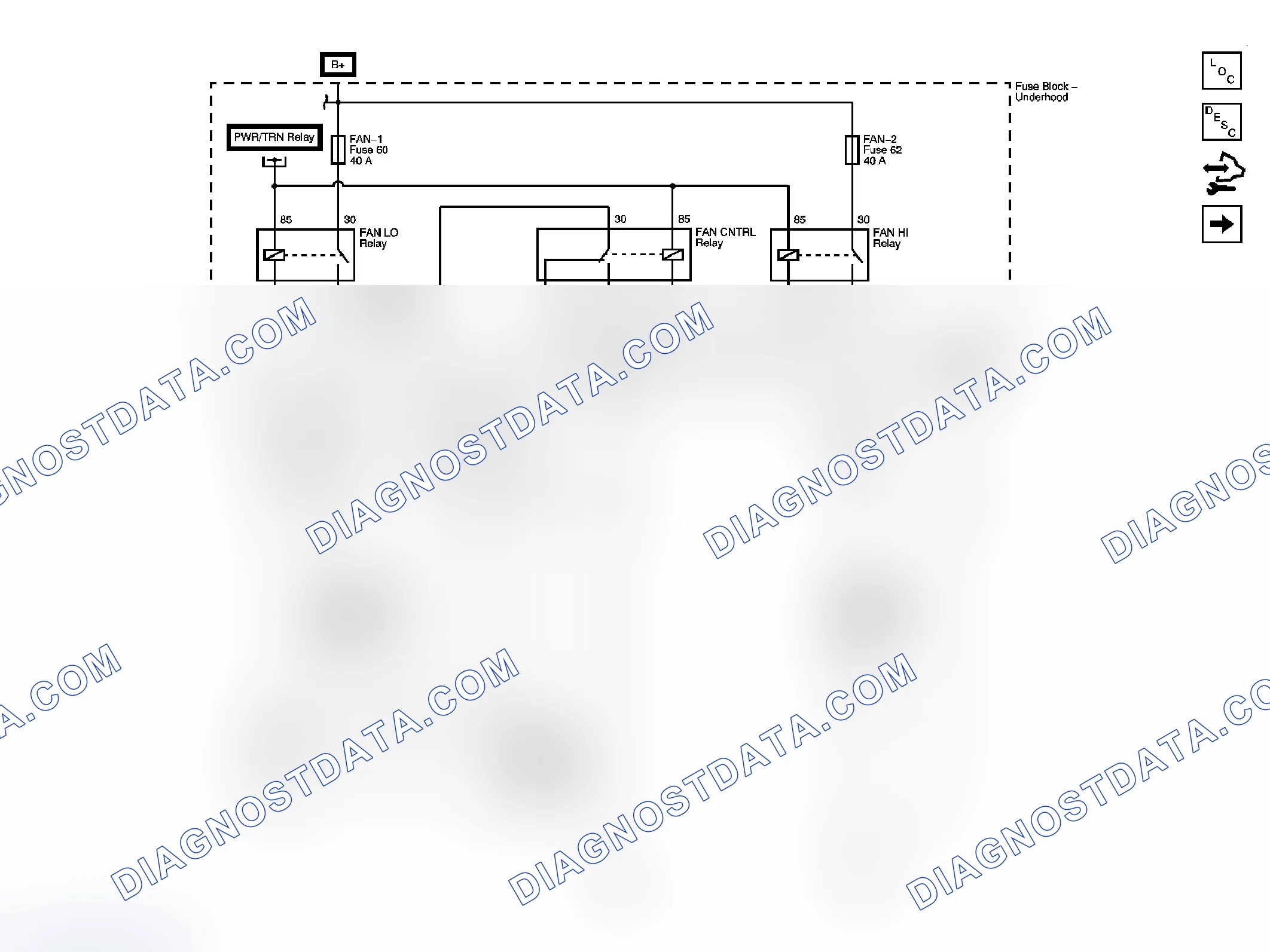 Scheme 1: Engine Cooling System Wiring Schematics