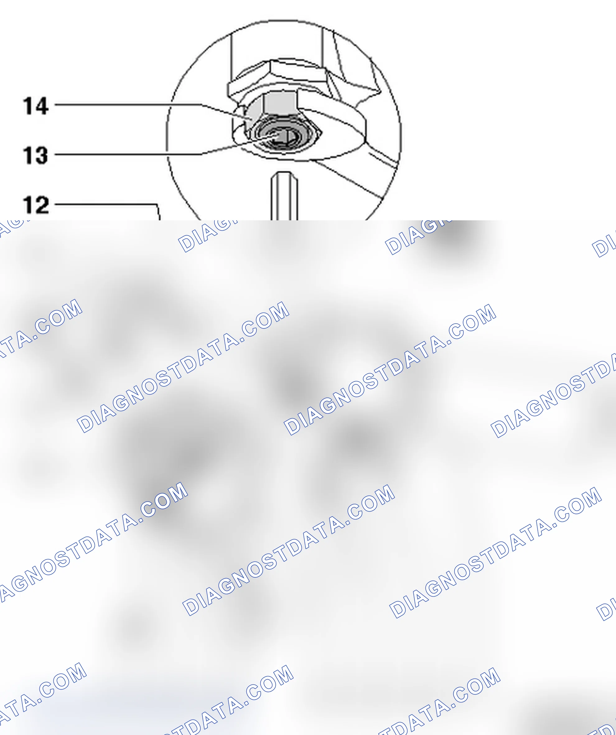 Scheme 266: Central valve and connections to suspension struts